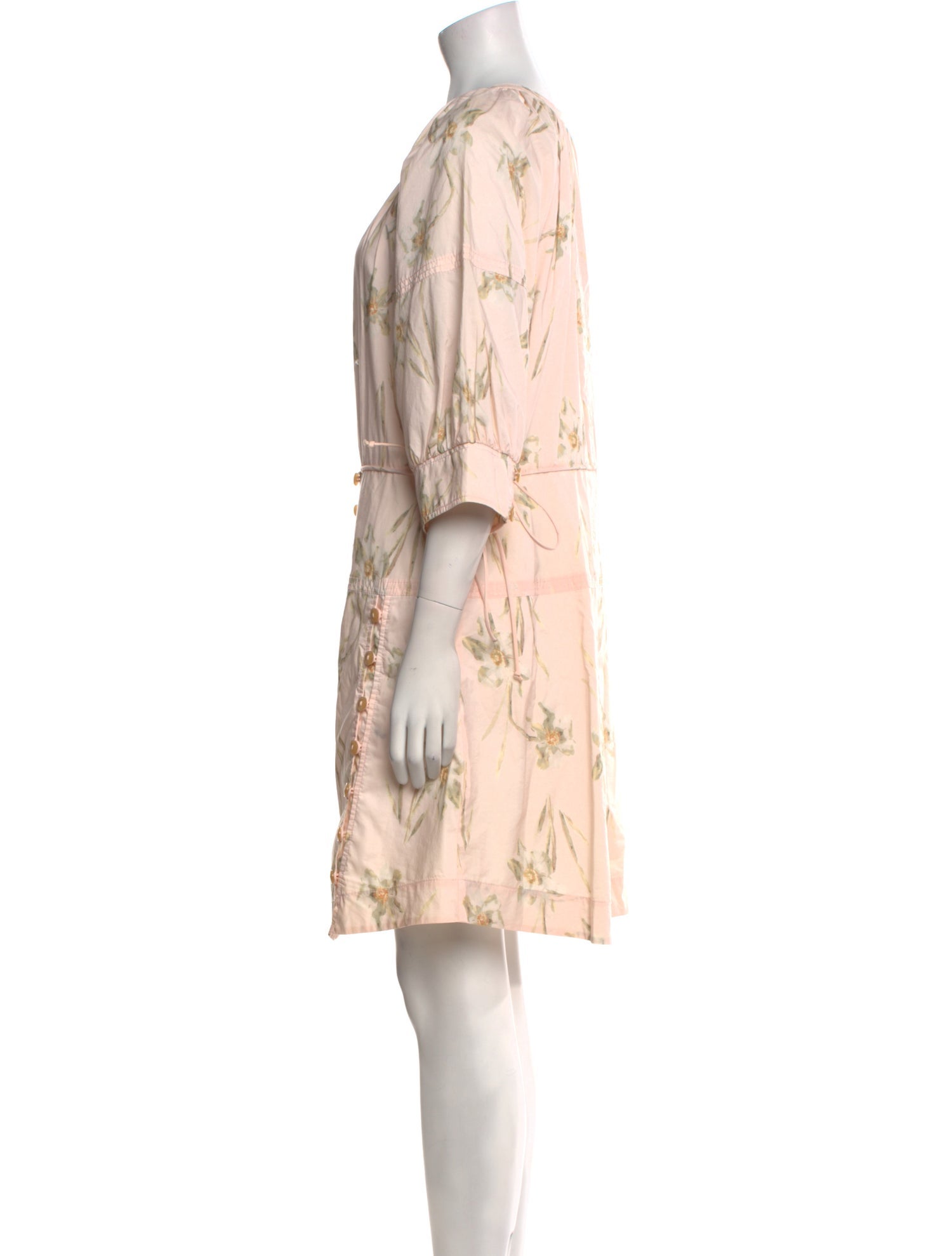 Rebecca Taylor Floral Print Knee-Length Dress w/ Tags