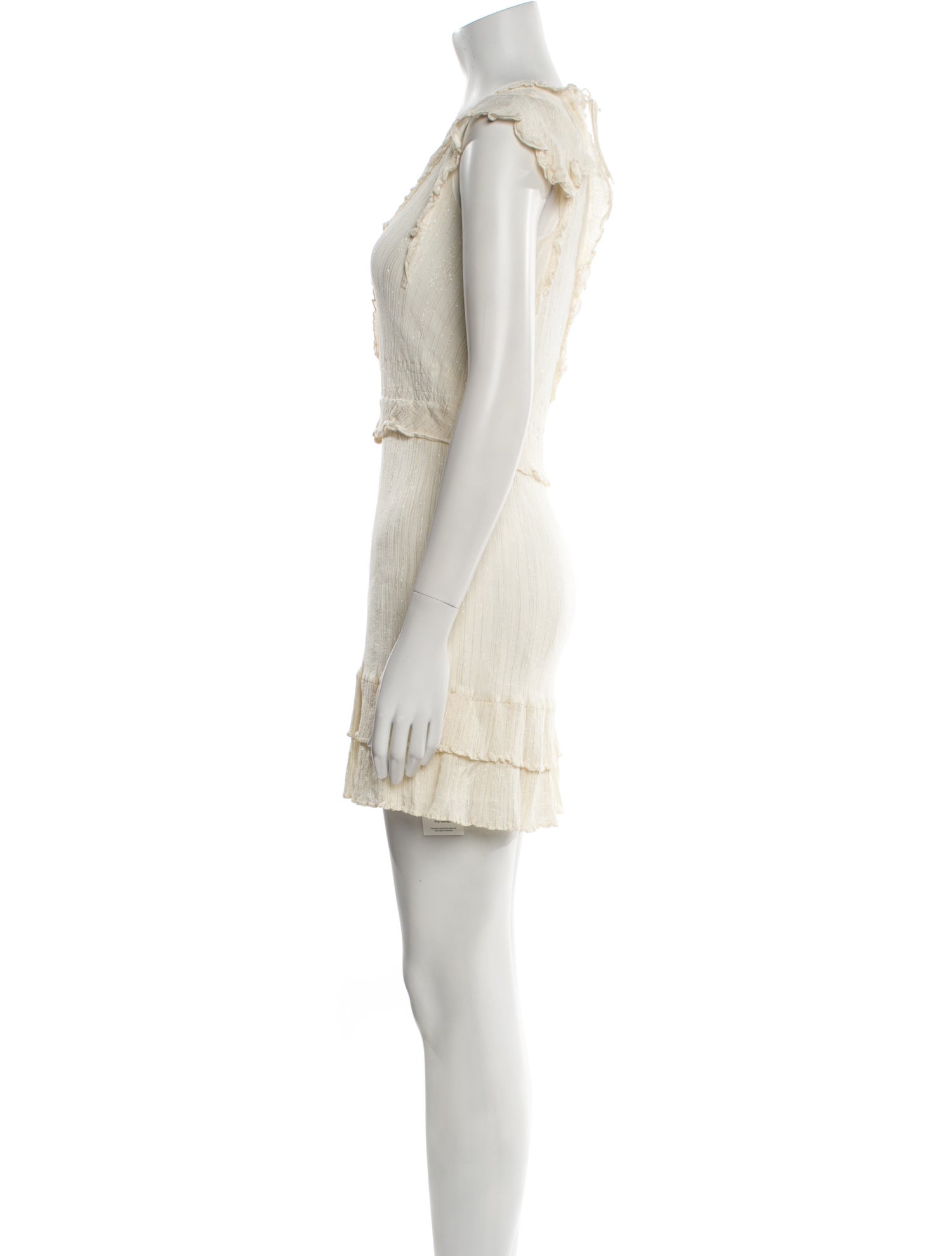 Rebecca Taylor Scoop Neck Mini Dress