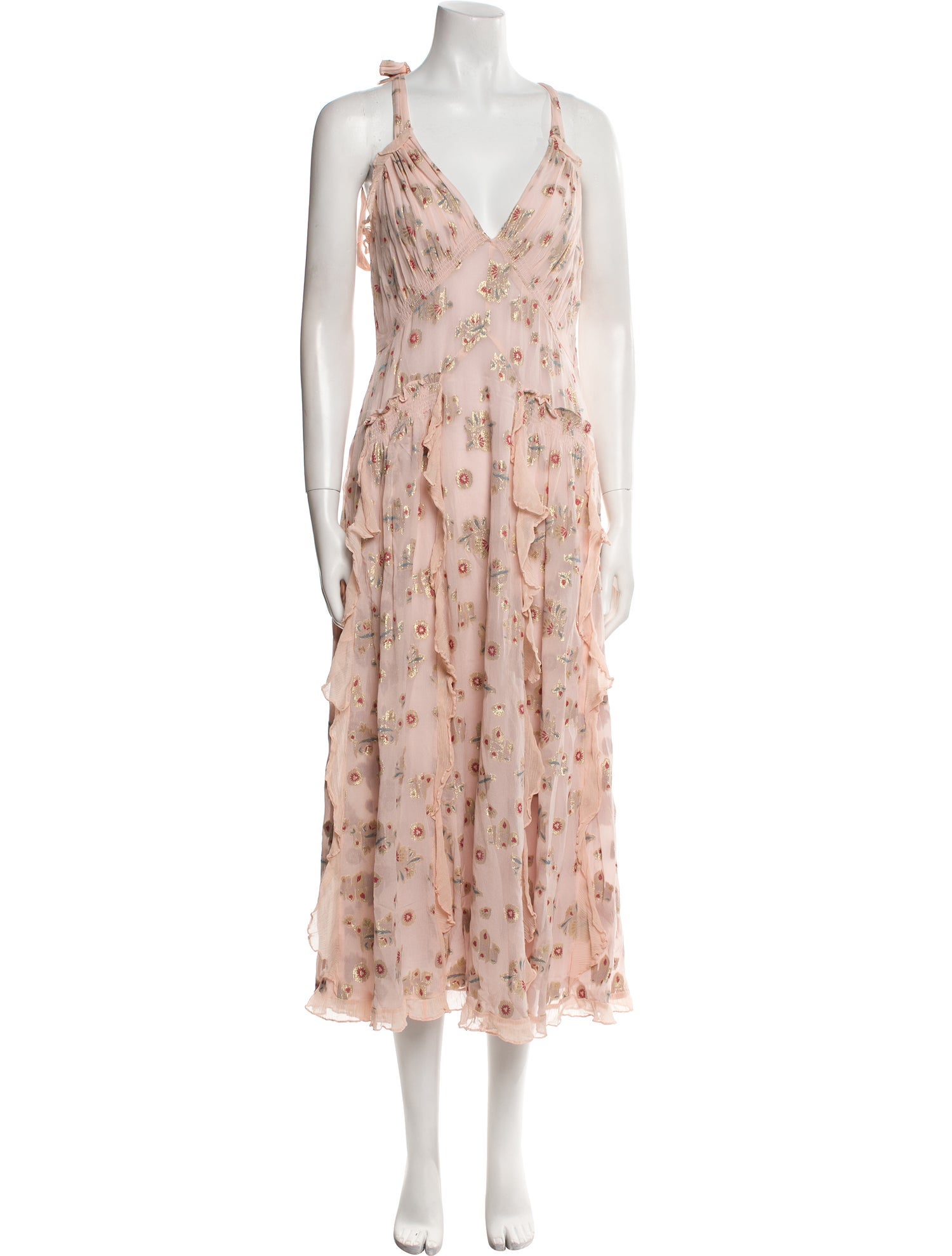 Rebecca Taylor Silk Long Dress w/ Tags