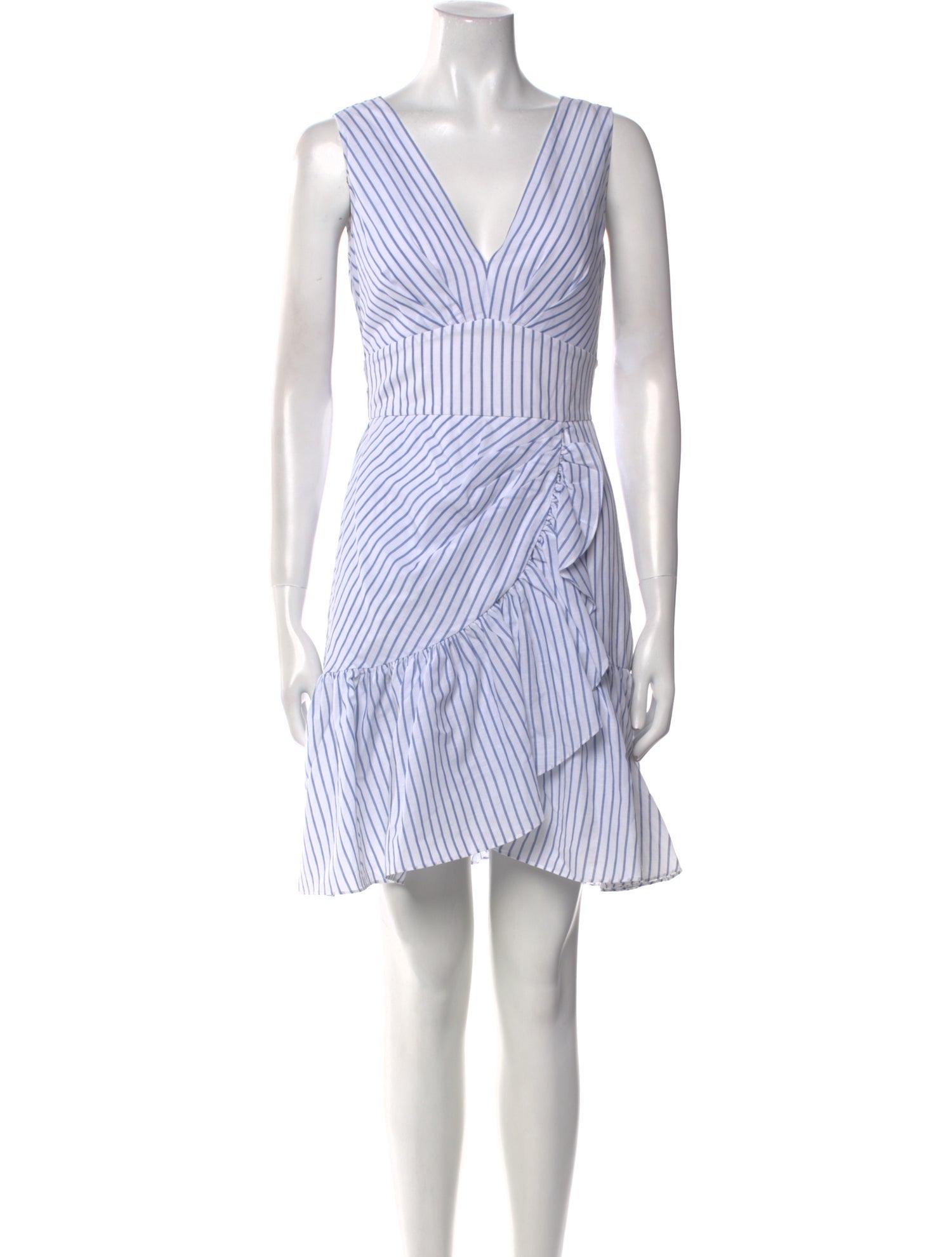 Rebecca Taylor Striped Mini Dress