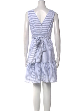 Rebecca Taylor Striped Mini Dress