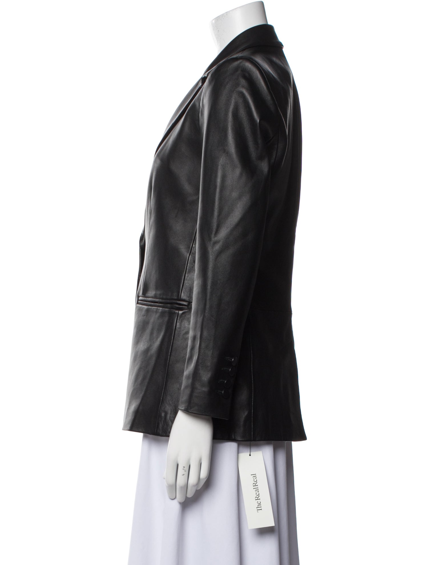 Rebecca Taylor Leather Blazer