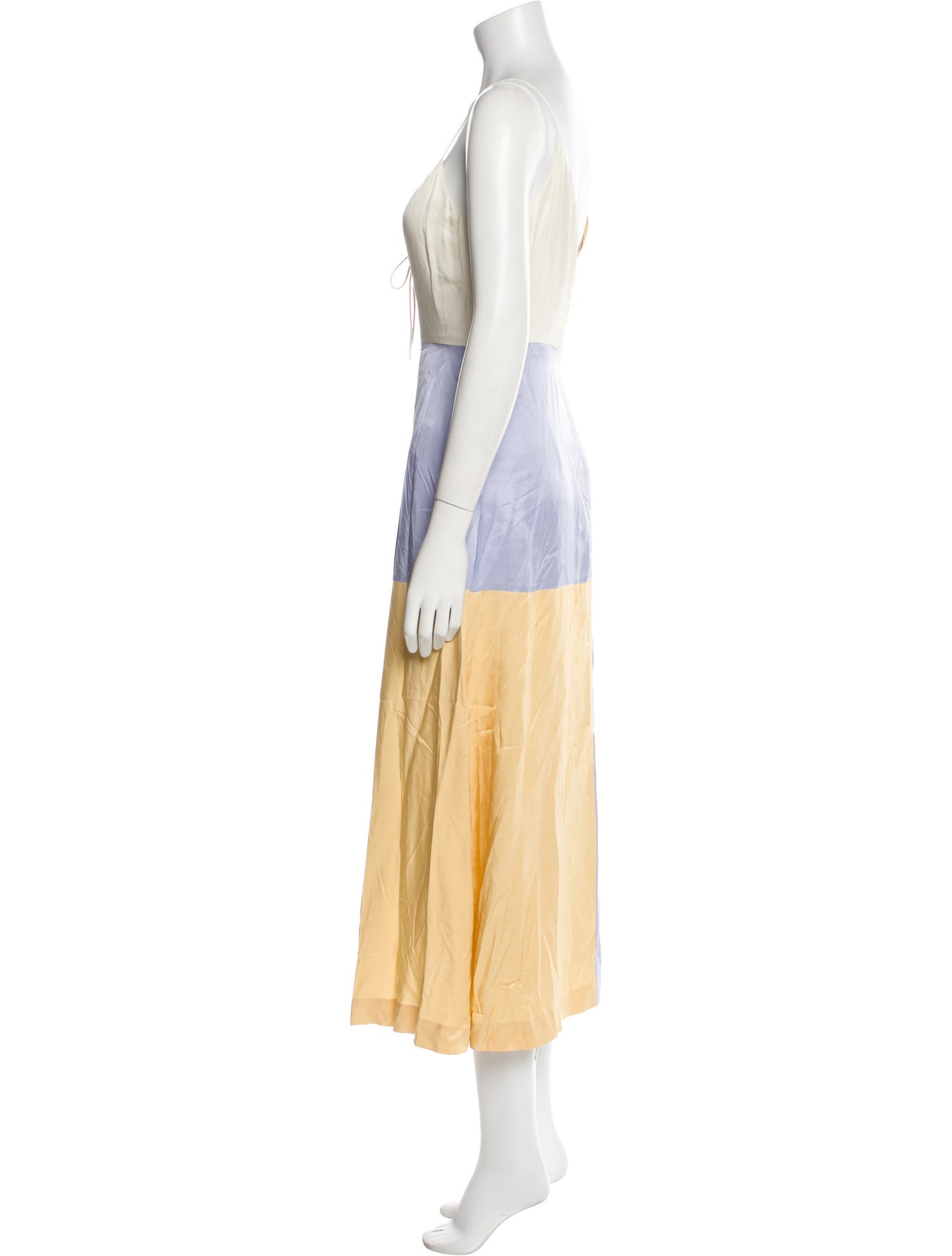 Rebecca Taylor Colorblock Pattern Long Dress w/ Tags