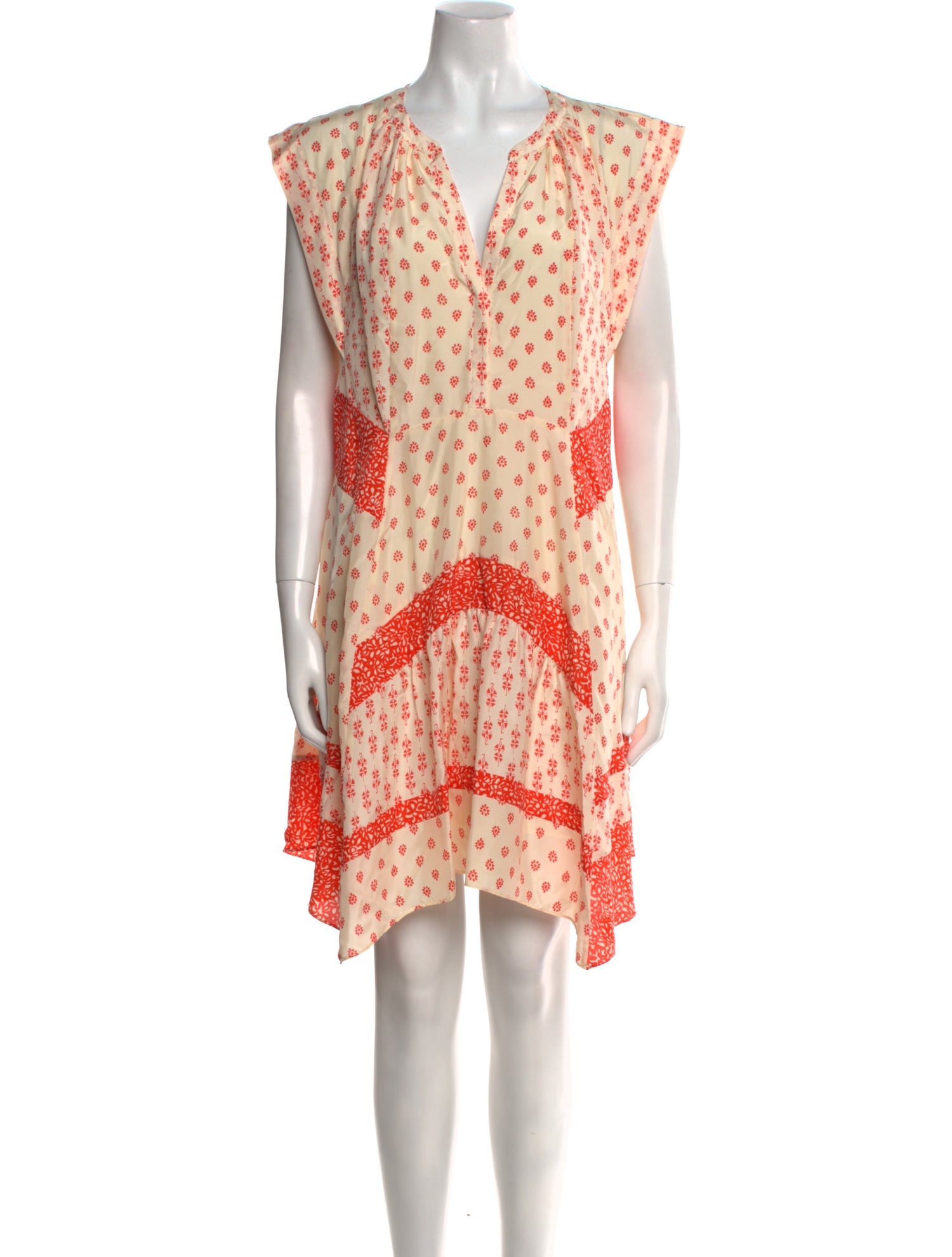 Rebecca Taylor Silk Knee-Length Dress