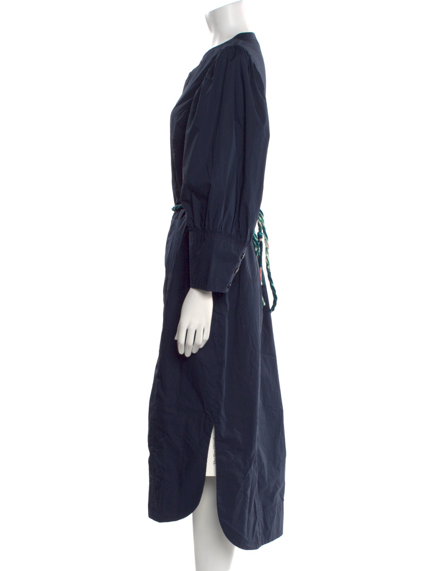 Rebecca Taylor V-Neck Midi Length Dress