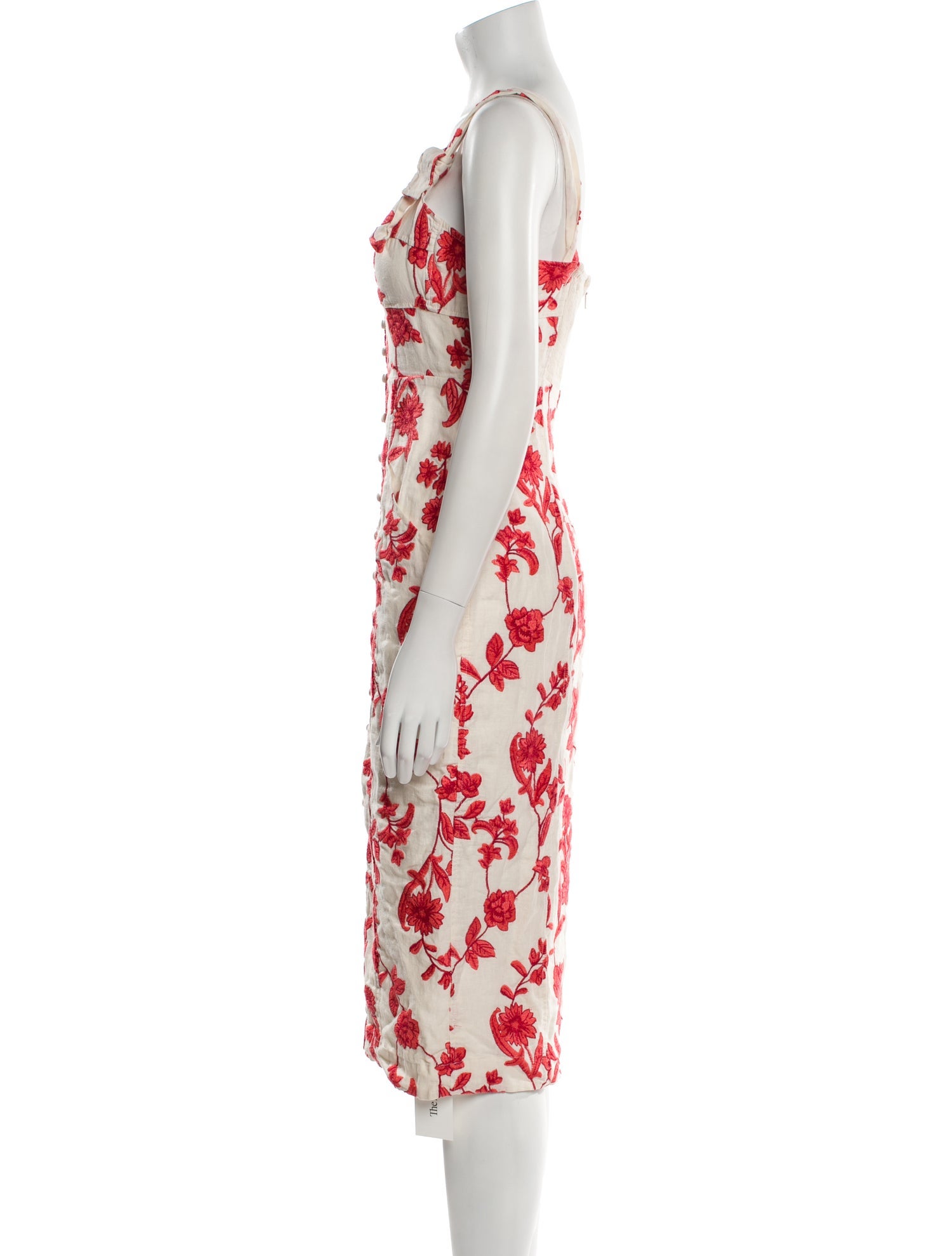 Rebecca Taylor Linen Midi Length Dress w/ Tags