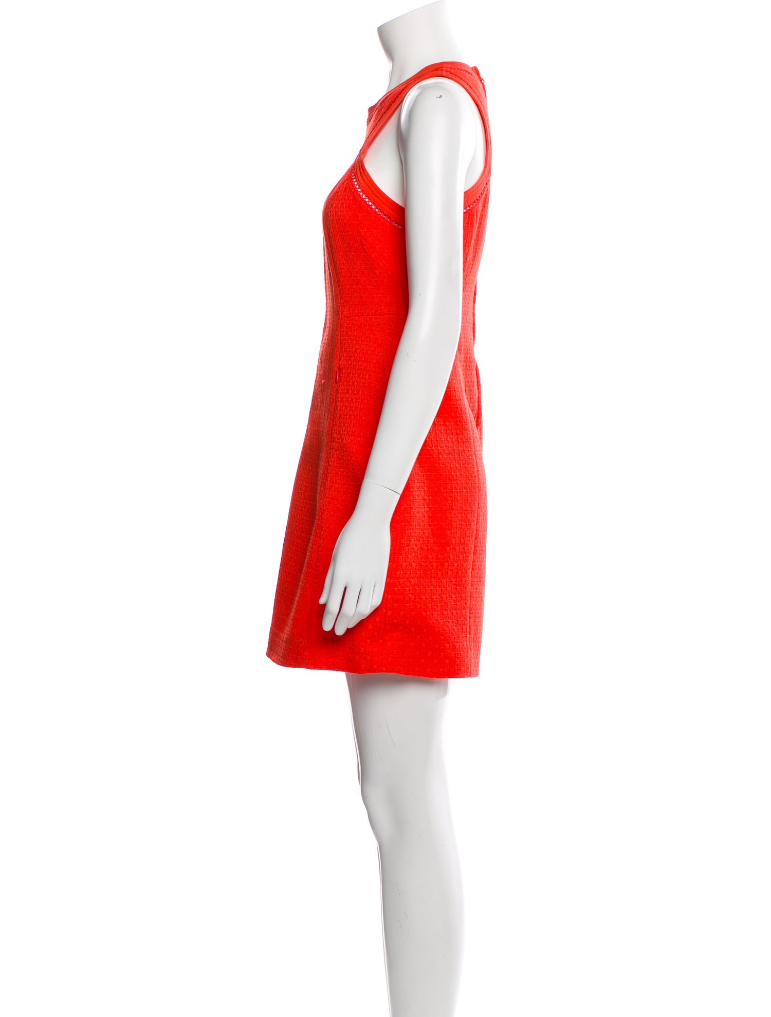 Rebecca Taylor Crew Neck Mini Dress