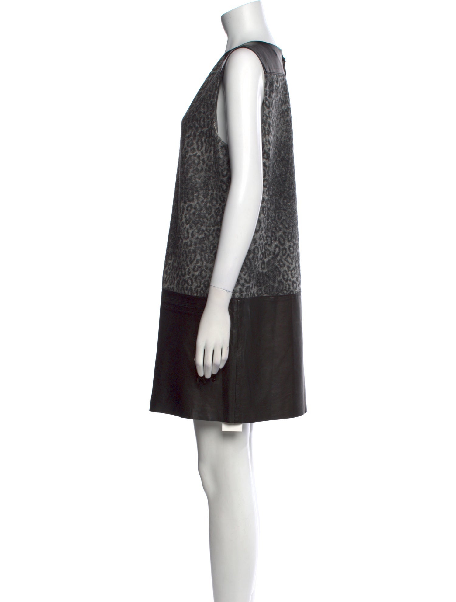 Rebecca Taylor Animal Print Mini Dress