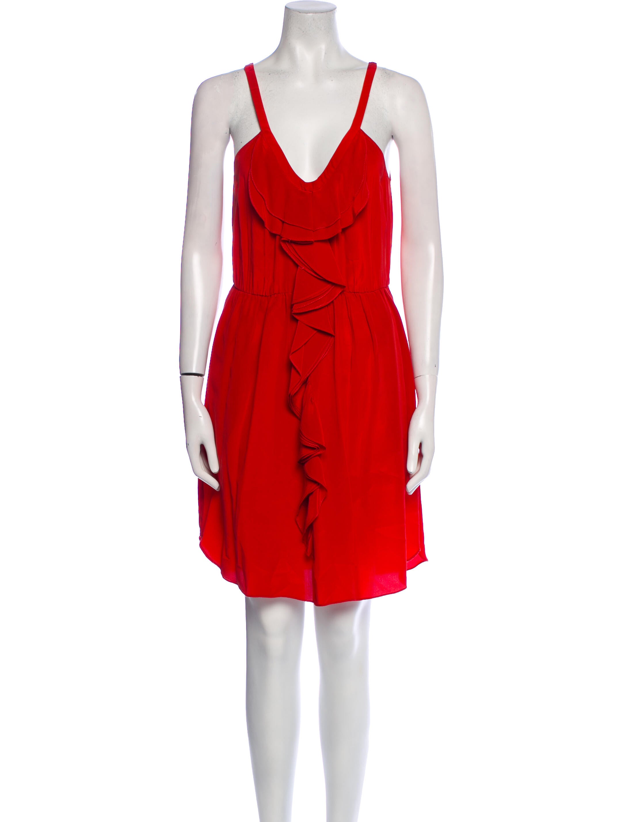 Rebecca Taylor Silk Knee-Length Dress