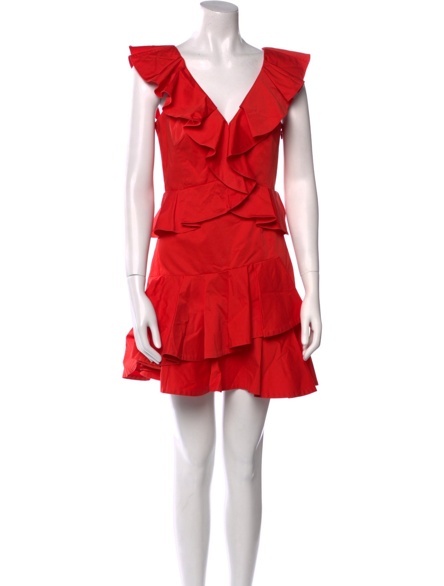 Rebecca Taylor V-Neck Mini Dress