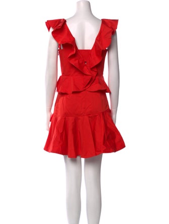 Rebecca Taylor V-Neck Mini Dress