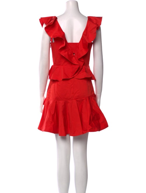 Rebecca Taylor V-Neck Mini Dress