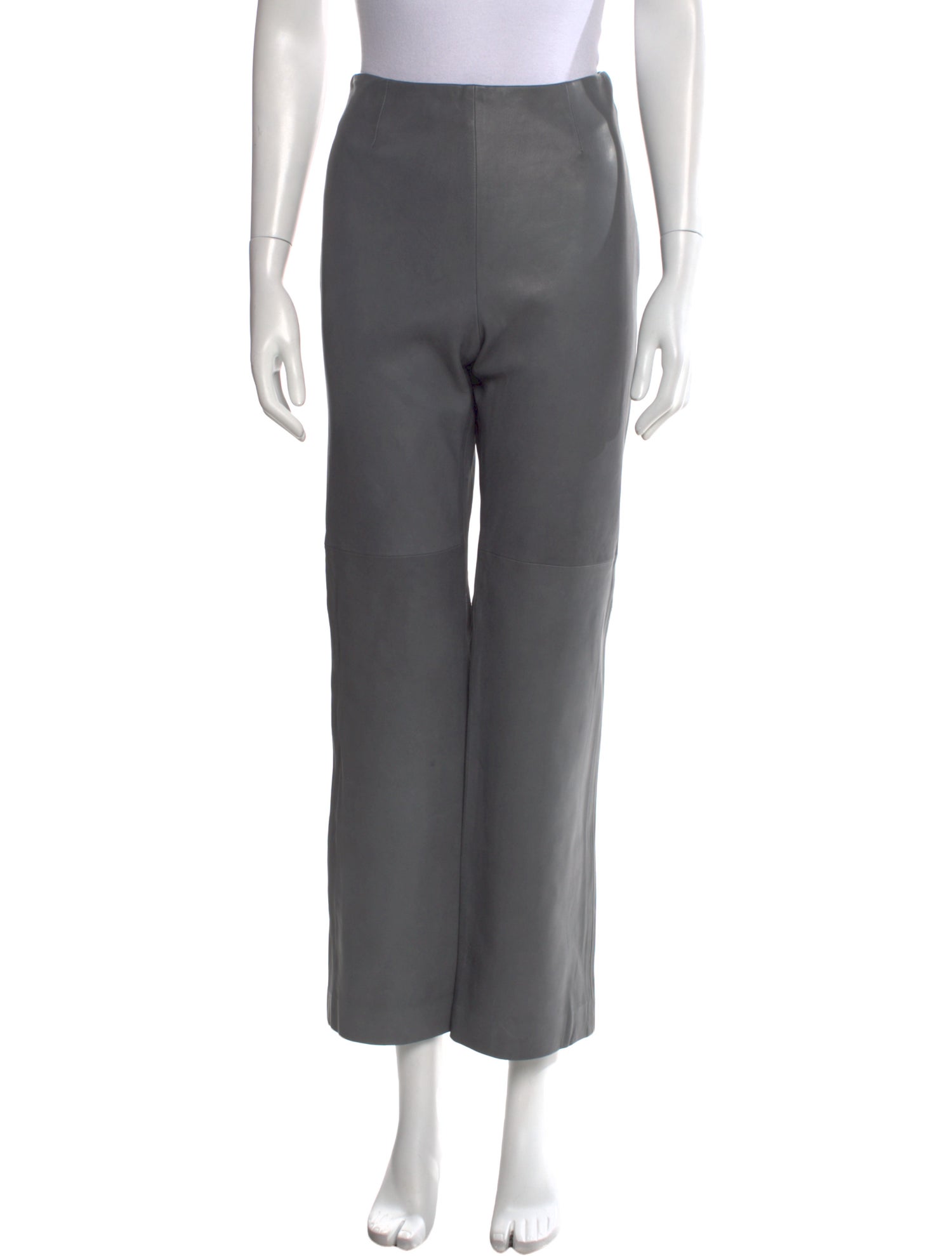 Rebecca Taylor Leather Straight Leg Pants