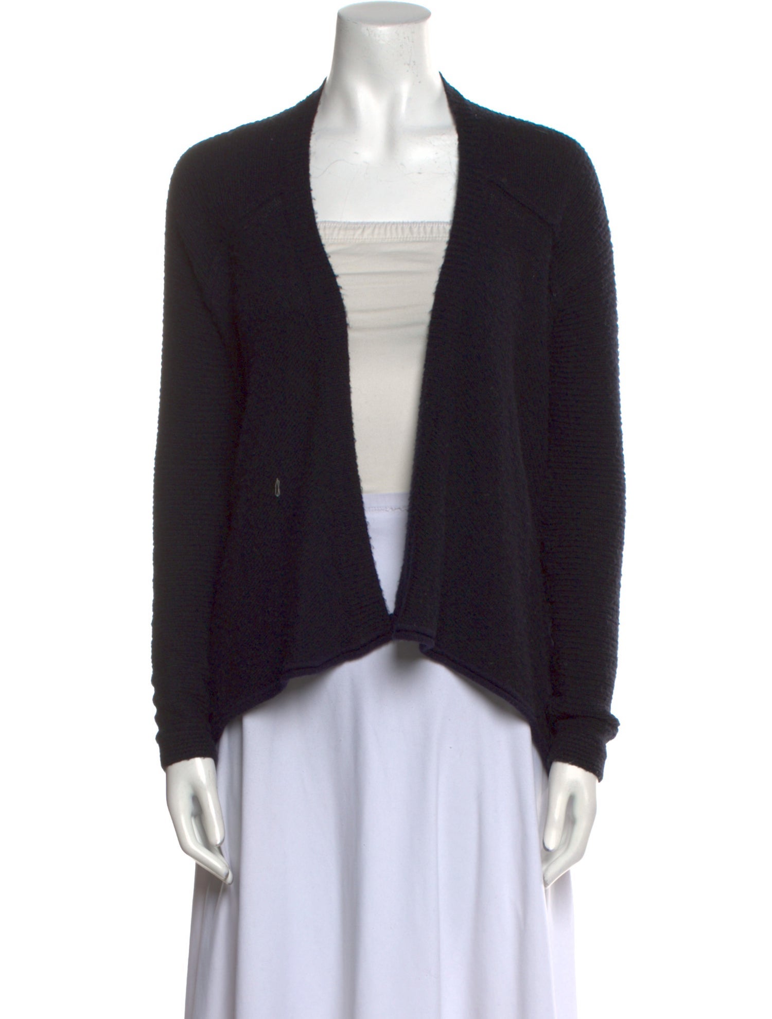 Rebecca Taylor Wool Open Front Sweater