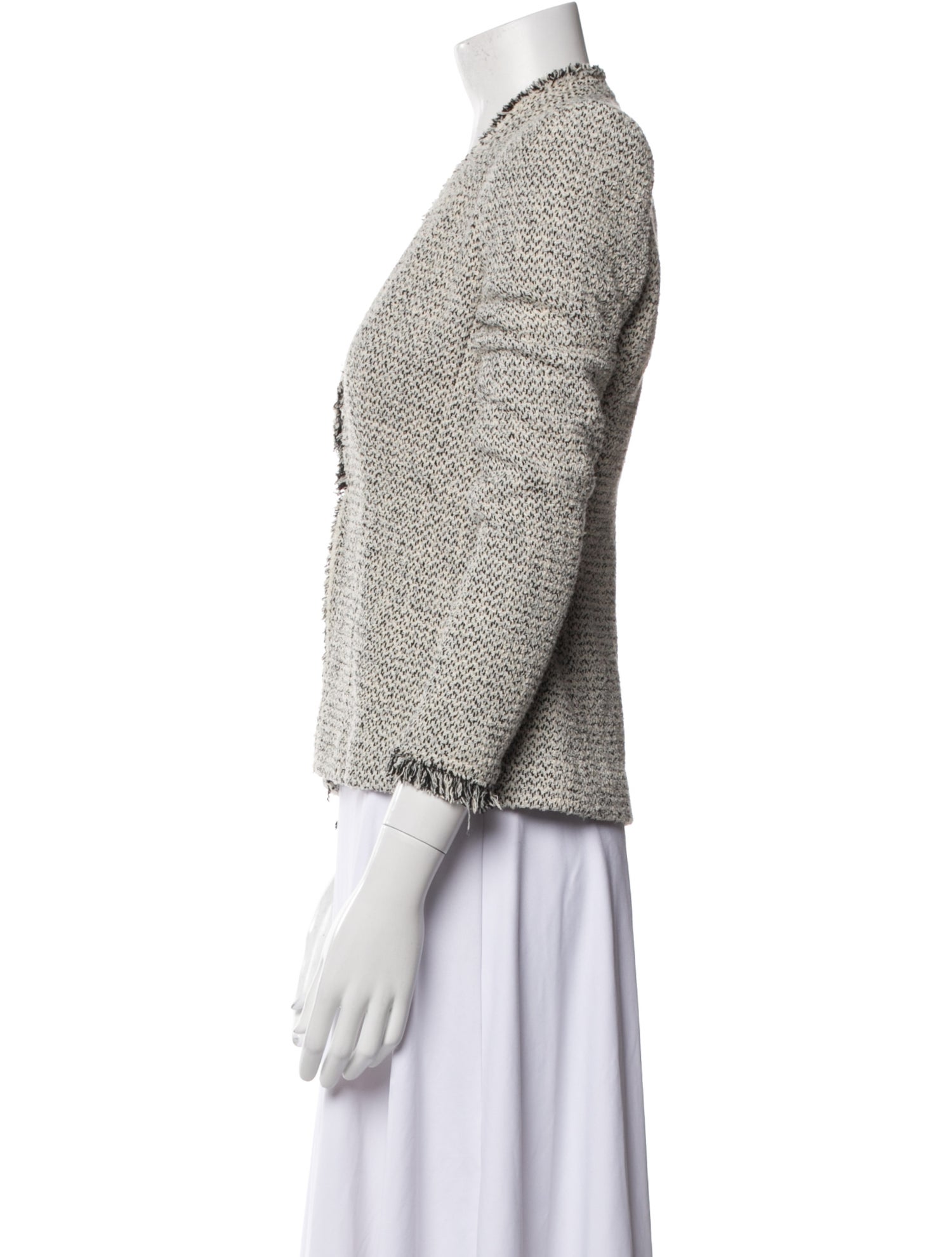 Rebecca Taylor Tweed Pattern Blazer