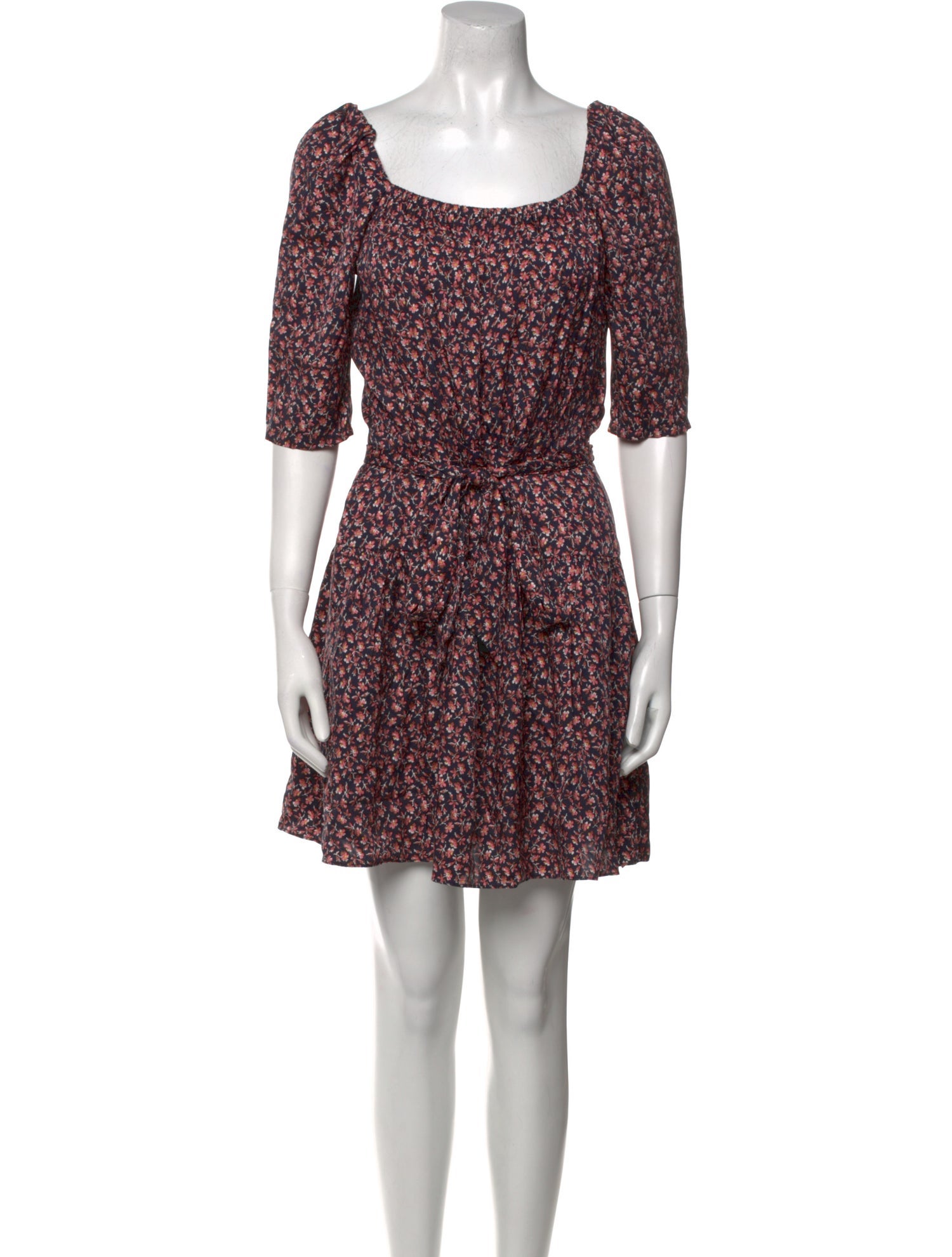 Rebecca Taylor Floral Print Mini Dress
