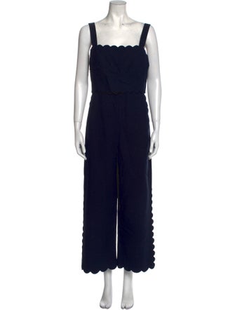 Rebecca Taylor Square Neckline Jumpsuit