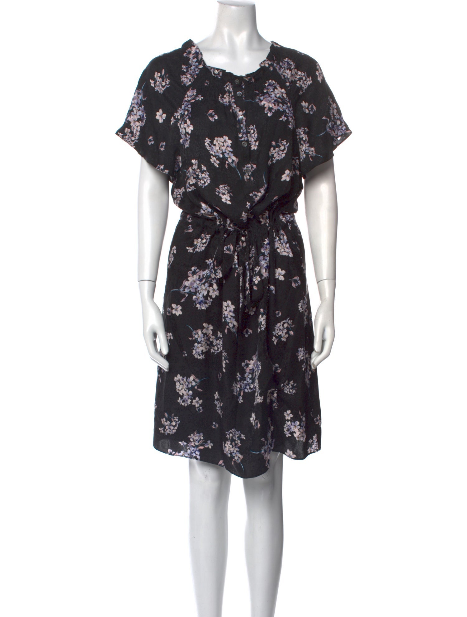 Rebecca Taylor Silk Knee-Length Dress