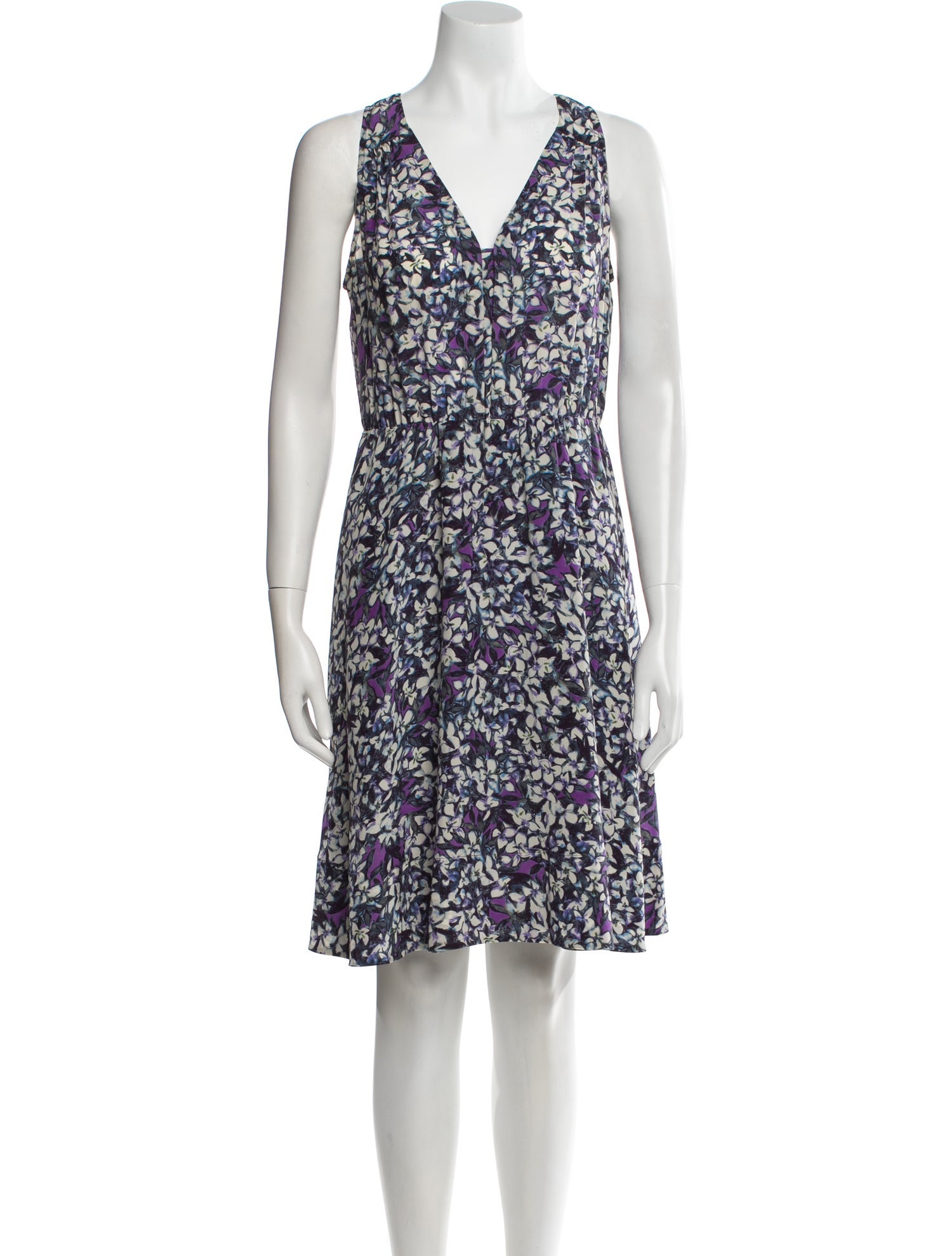 Rebecca Taylor Silk Knee-Length Dress