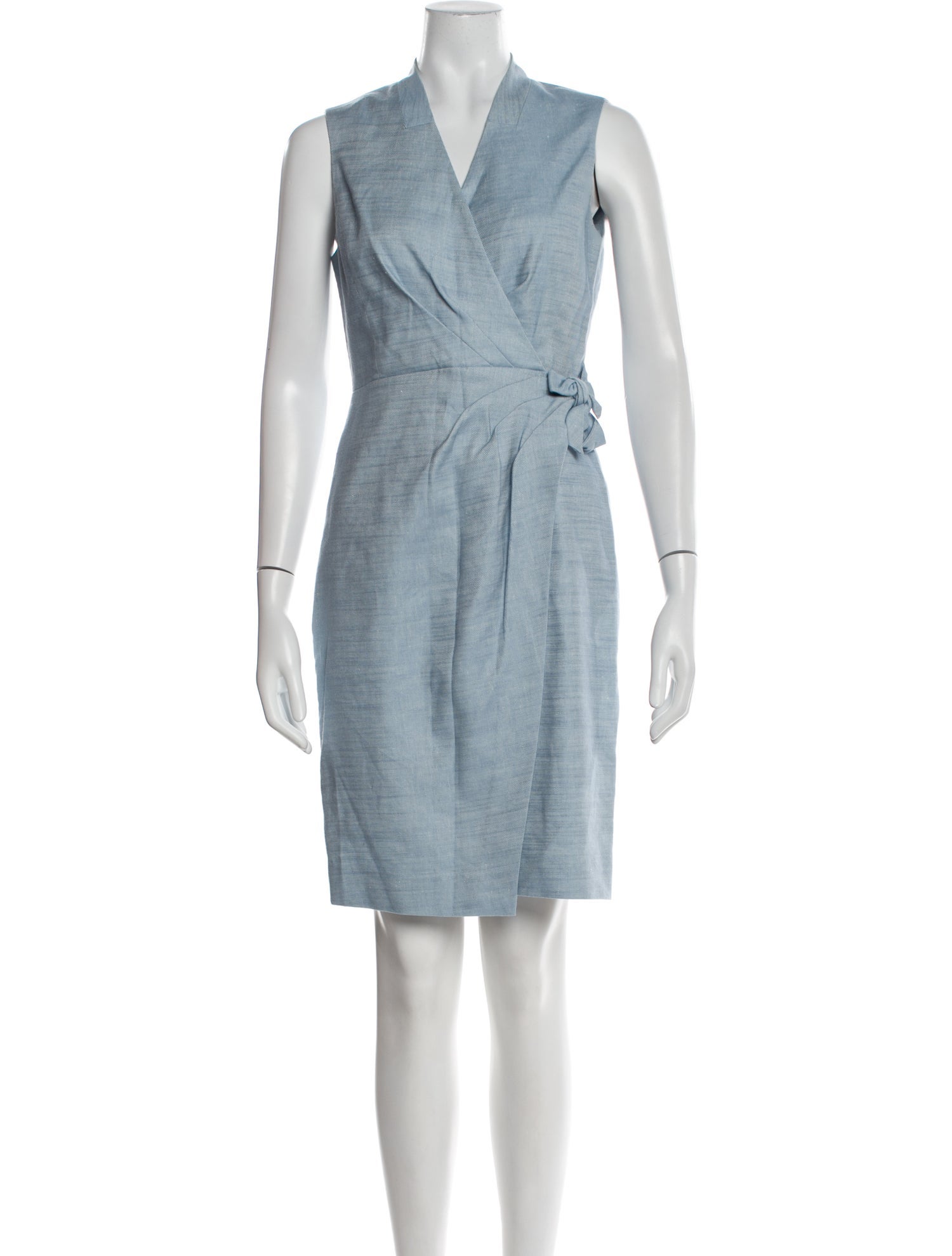Rebecca Taylor V-Neck Knee-Length Dress