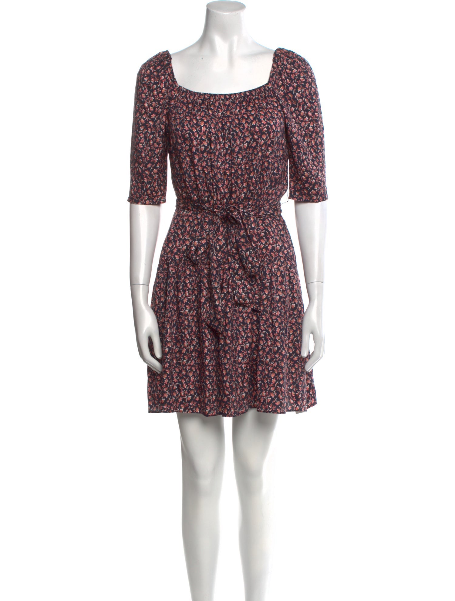 Rebecca Taylor Floral Print Mini Dress