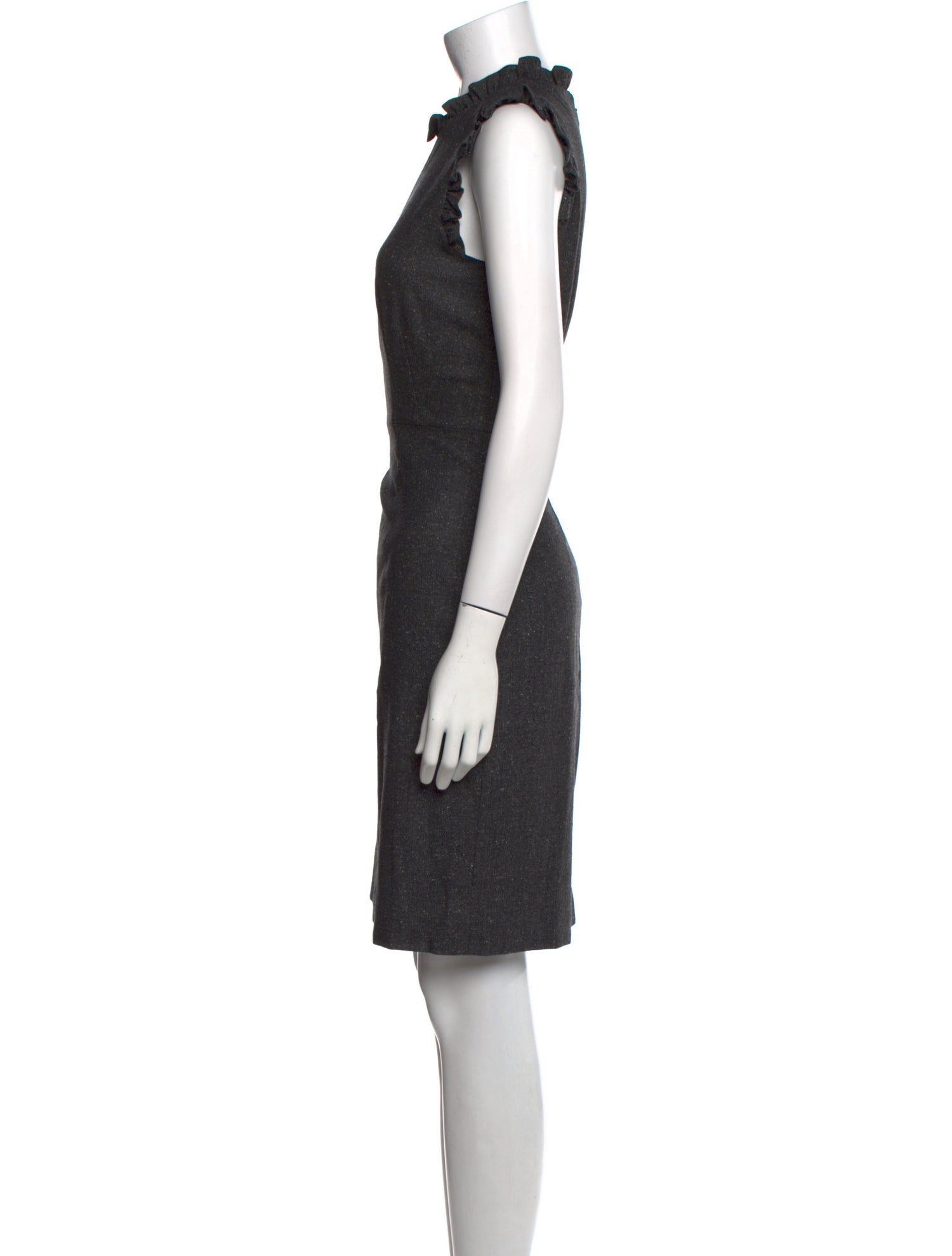 Rebecca Taylor Wool Knee-Length Dress