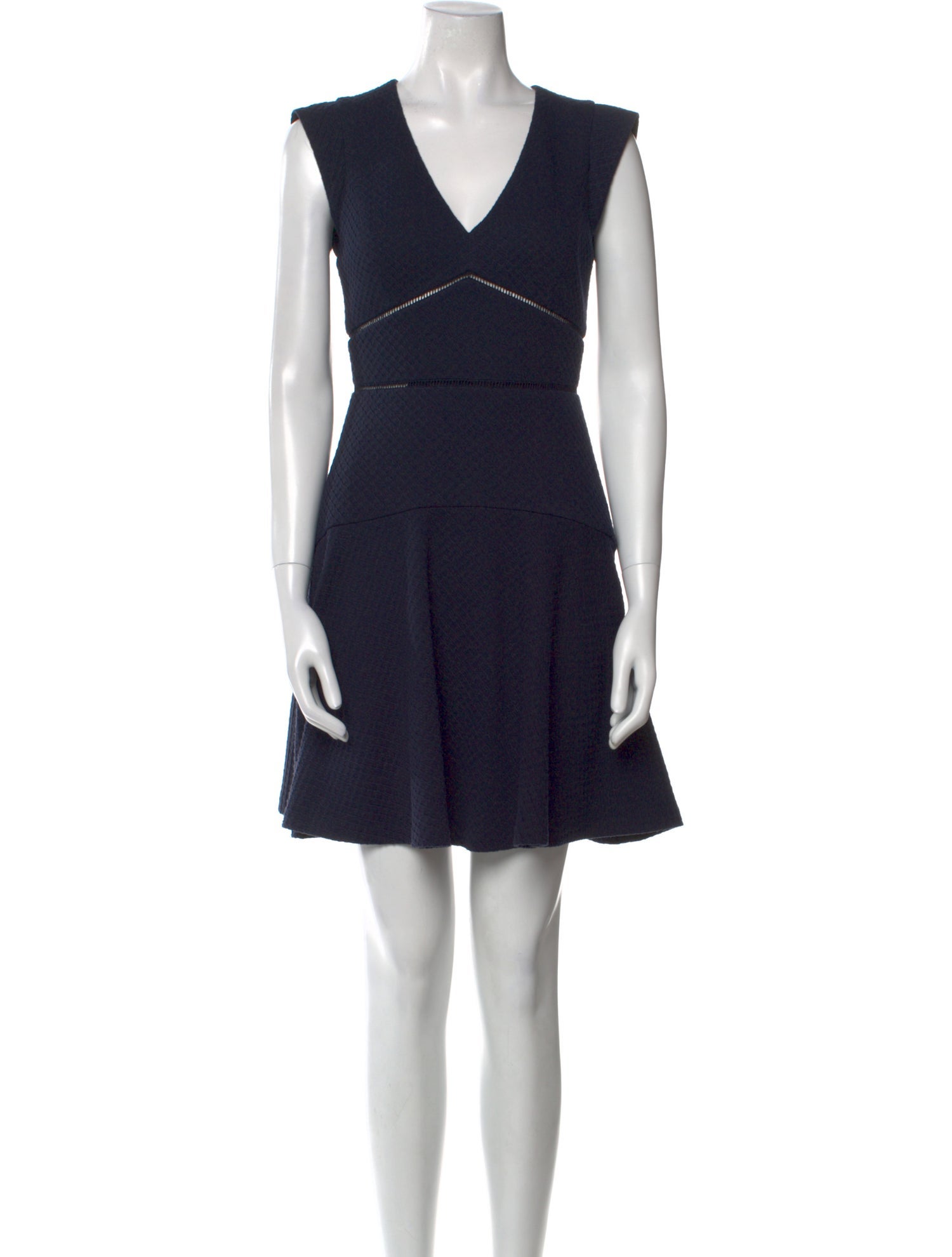 Rebecca Taylor V-Neck Mini Dress