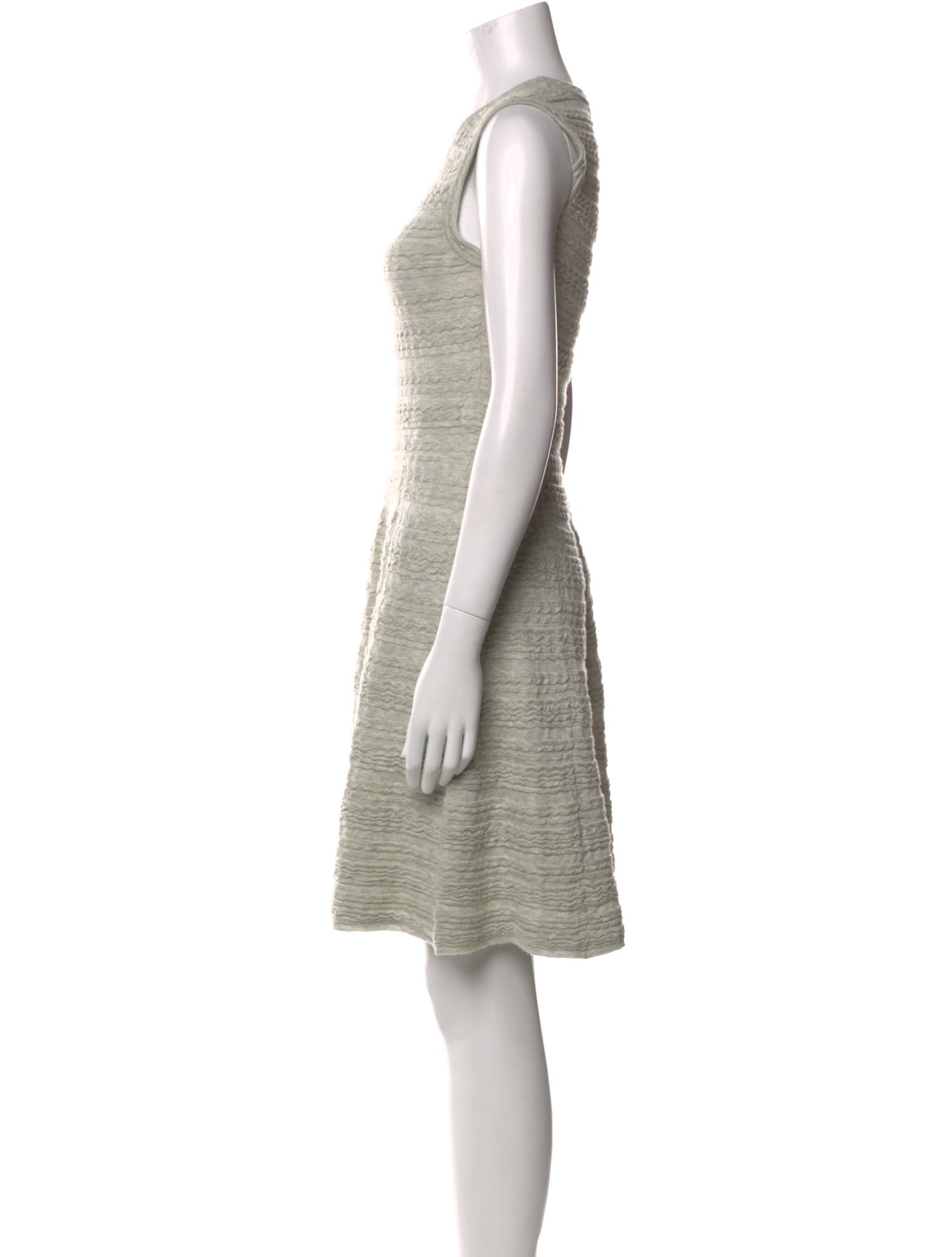 Rebecca Taylor Scoop Neck Mini Dress