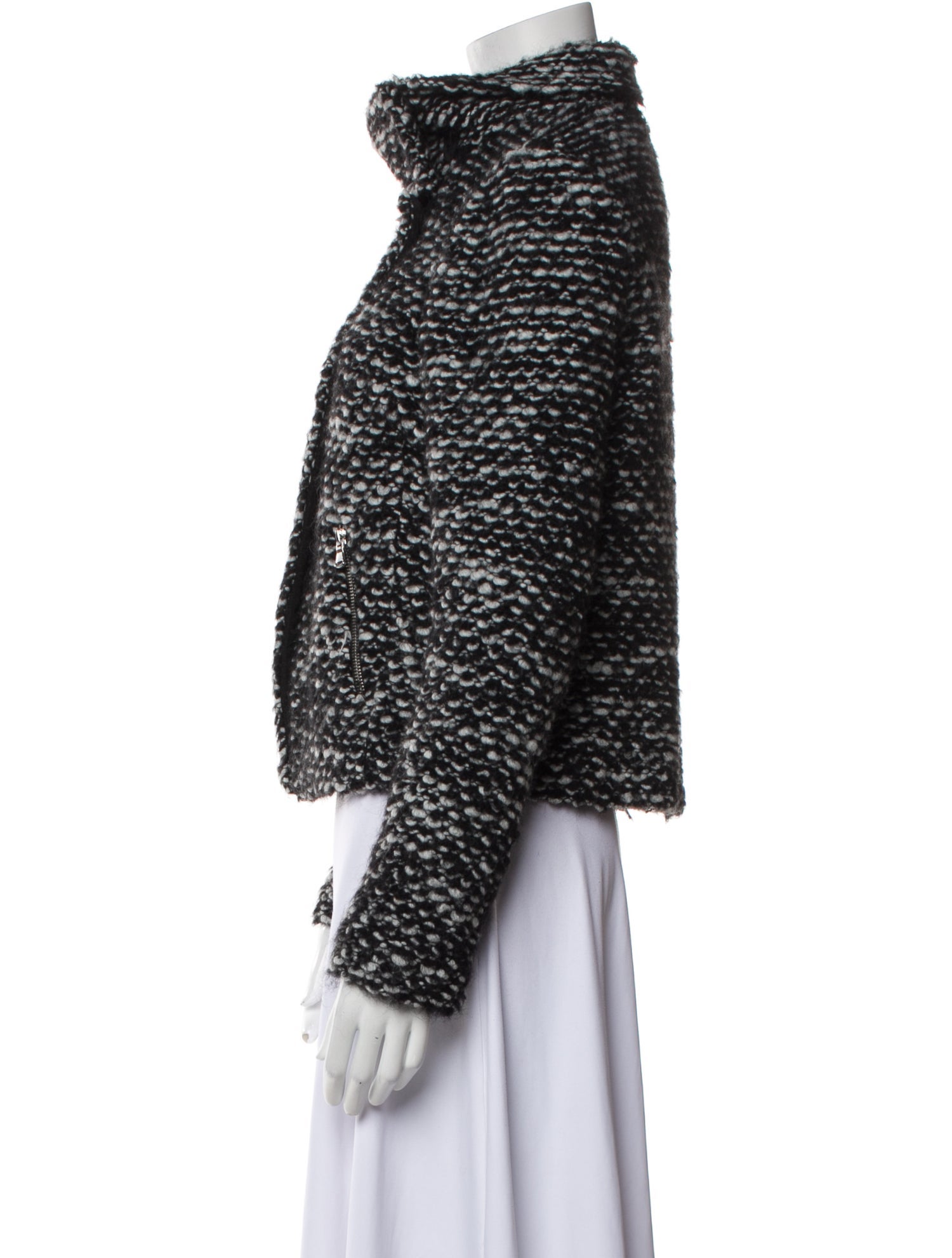 Rebecca Taylor Tweed Tweed Pattern Evening Jacket