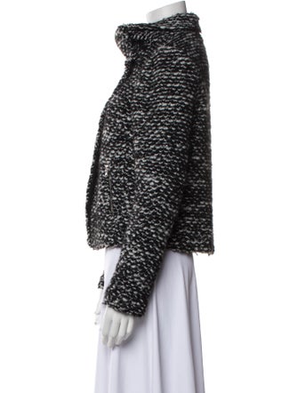 Rebecca Taylor Tweed Tweed Pattern Evening Jacket