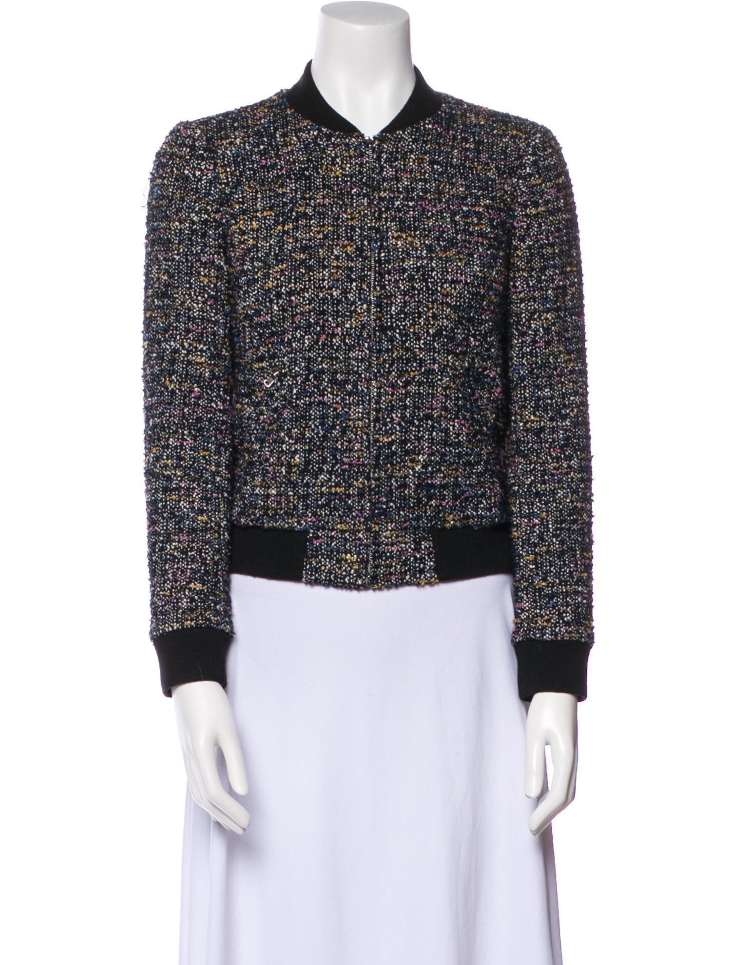 Rebecca Taylor Tweed Pattern Jacket