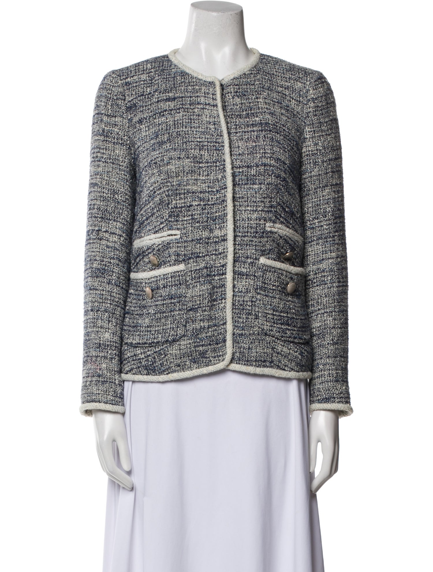 Rebecca Taylor Tweed Pattern Jacket