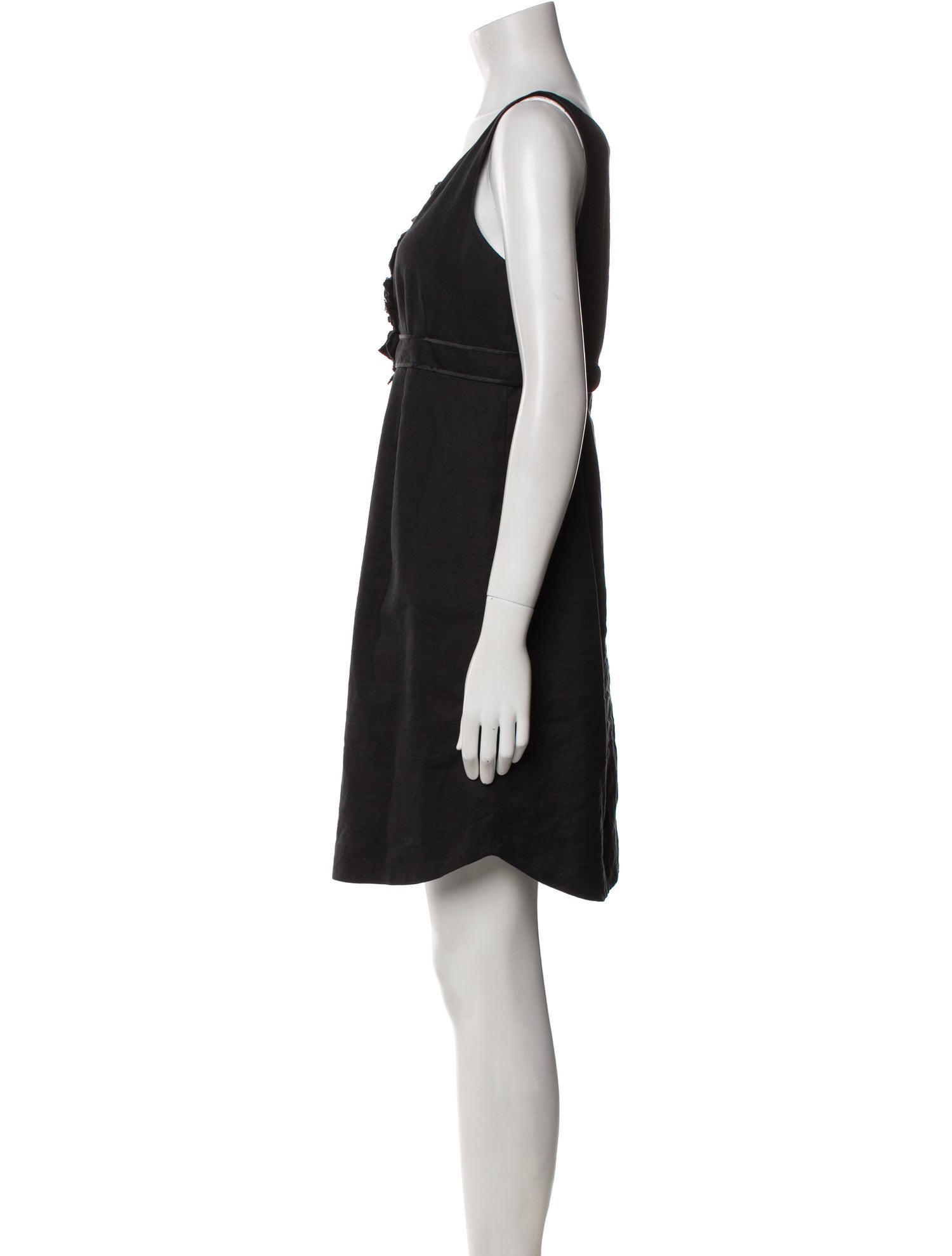 Rebecca Taylor Scoop Neck Mini Dress