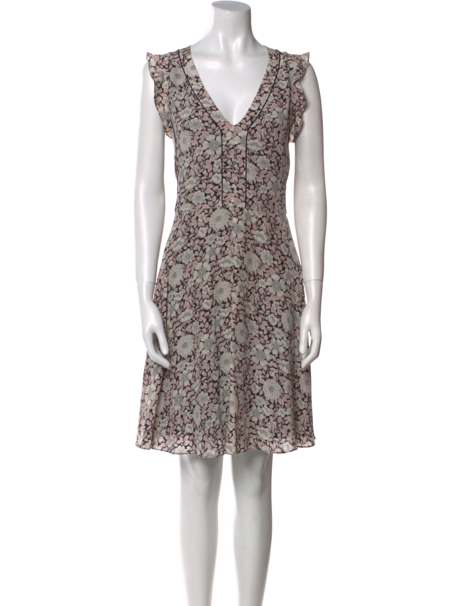 Rebecca Taylor Silk Knee-Length Dress