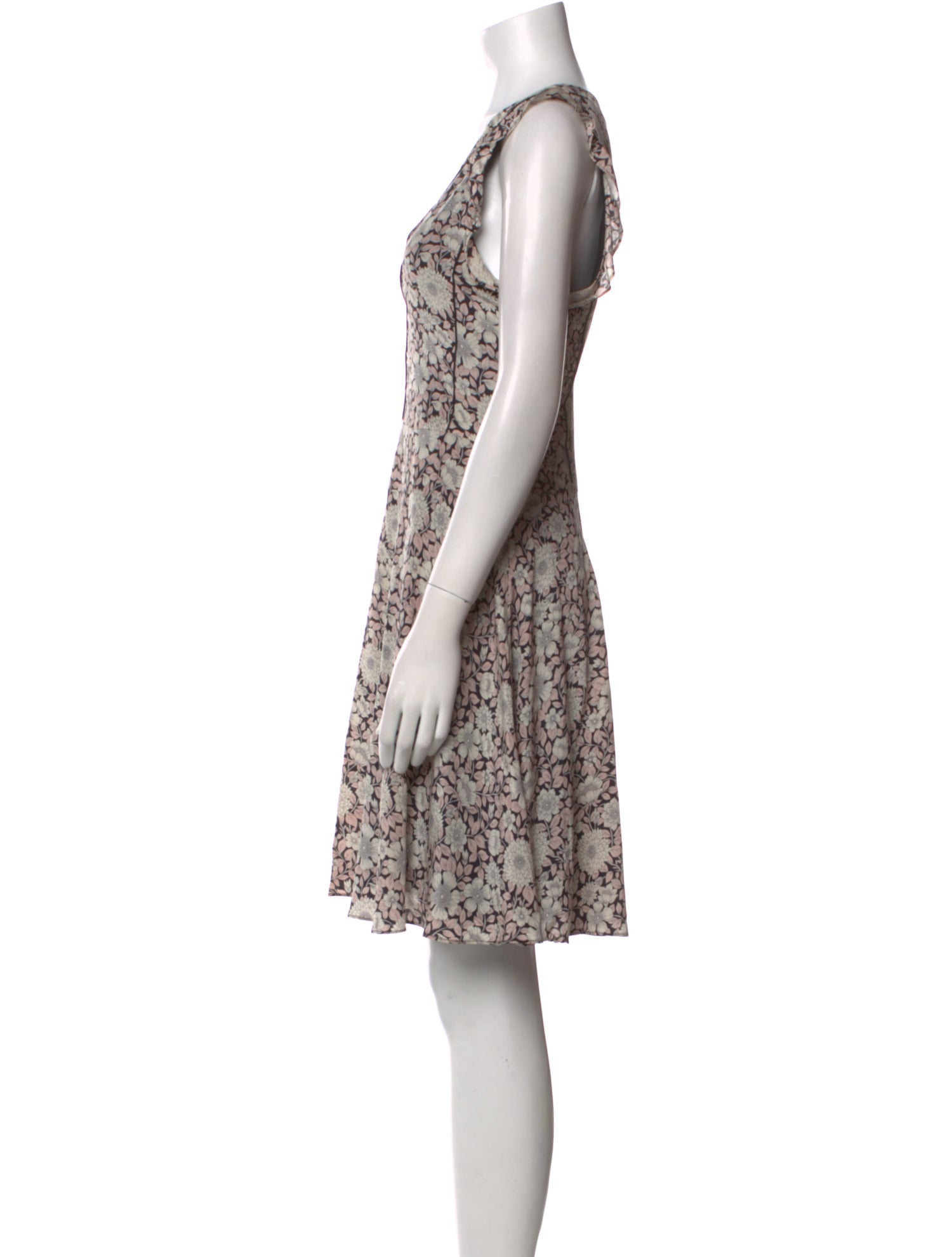 Rebecca Taylor Silk Knee-Length Dress