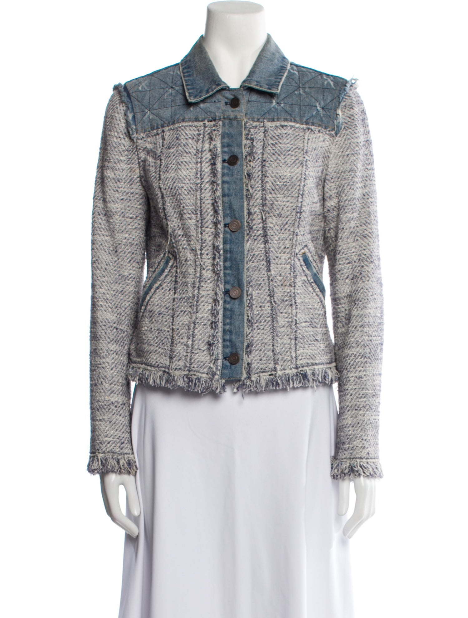 Rebecca Taylor Tweed Pattern Evening Jacket