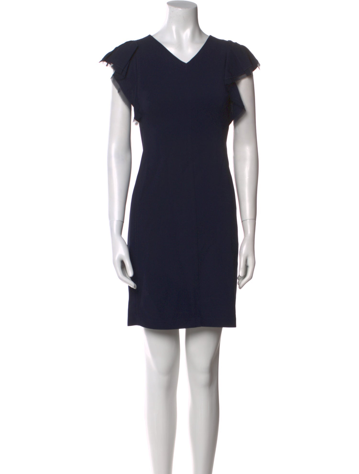 Rebecca Taylor V-Neck Mini Dress