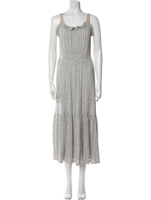 Rebecca Taylor Printed Long Dress