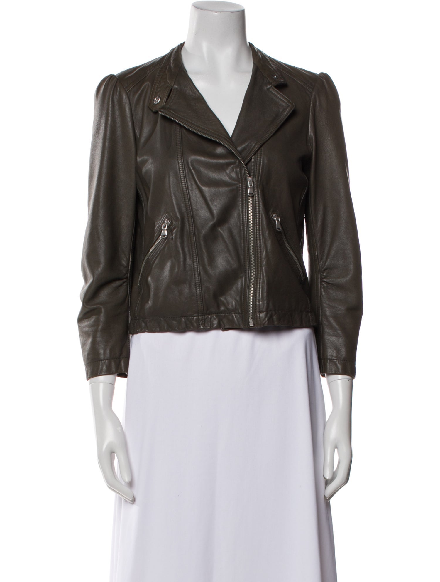 Rebecca Taylor Leather Biker Jacket