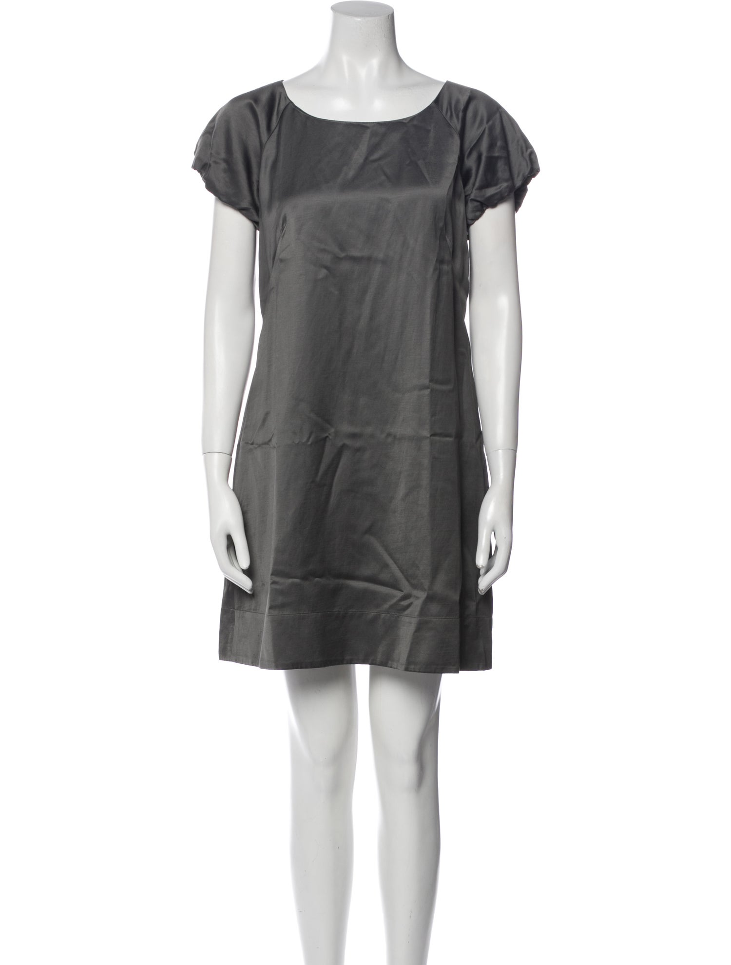 Rebecca Taylor Bateau Neckline Mini Dress