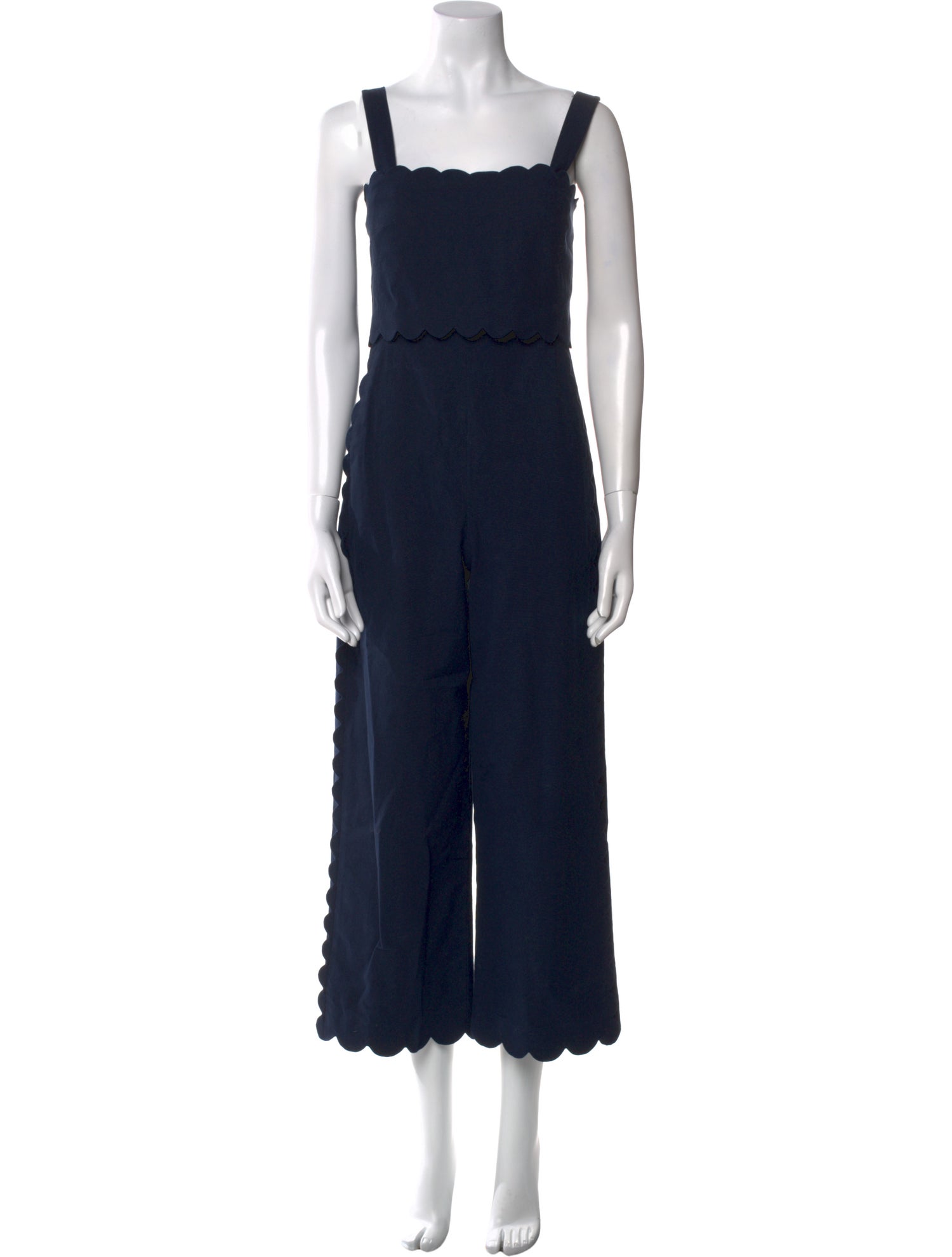 Rebecca Taylor Square Neckline Jumpsuit