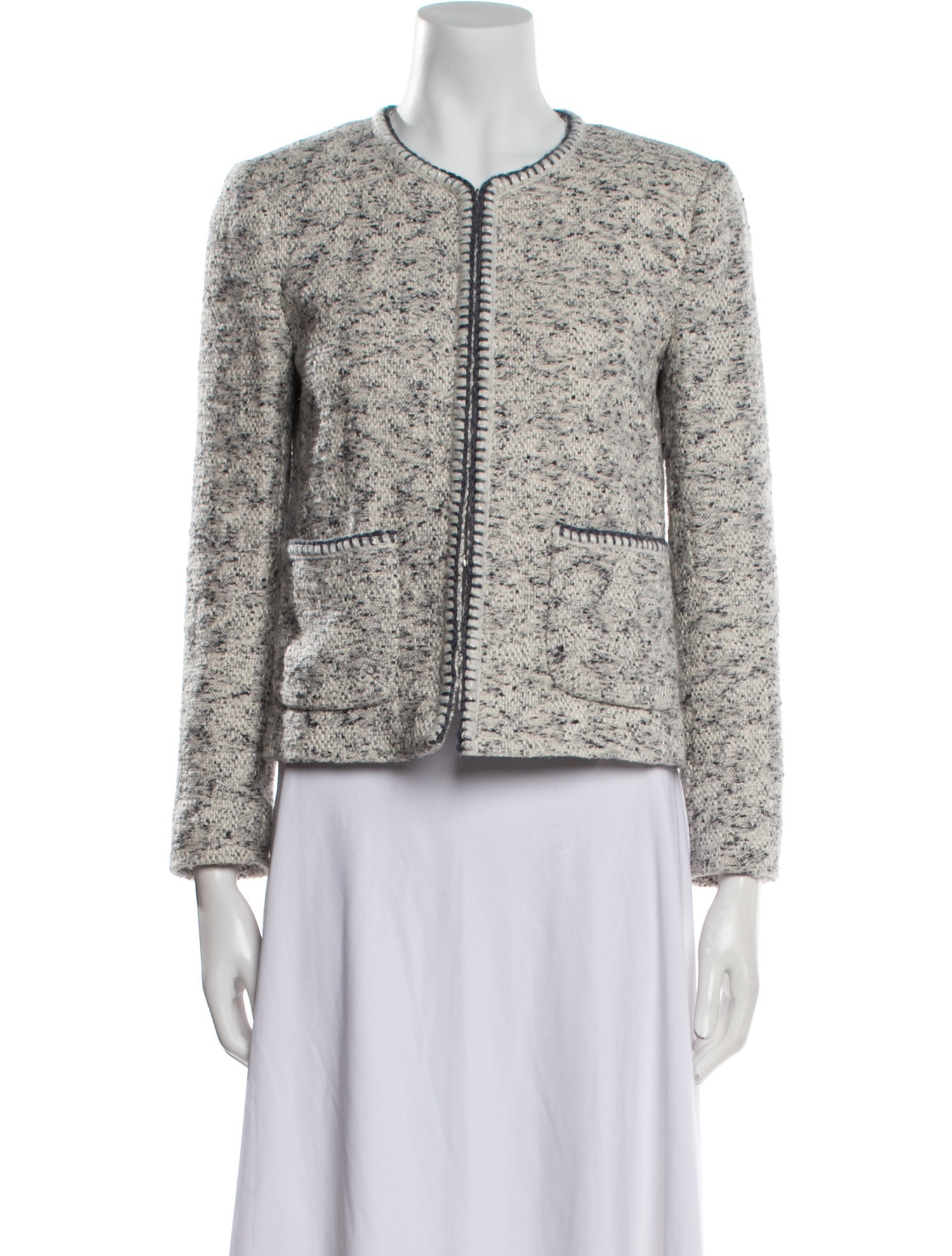 Rebecca Taylor Tweed Pattern Evening Jacket