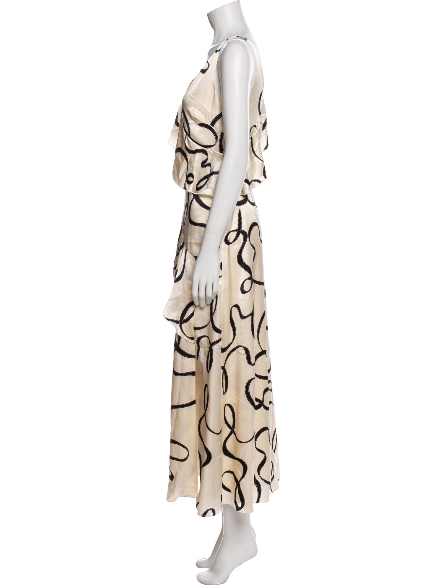 Rebecca Taylor Printed Long Dress