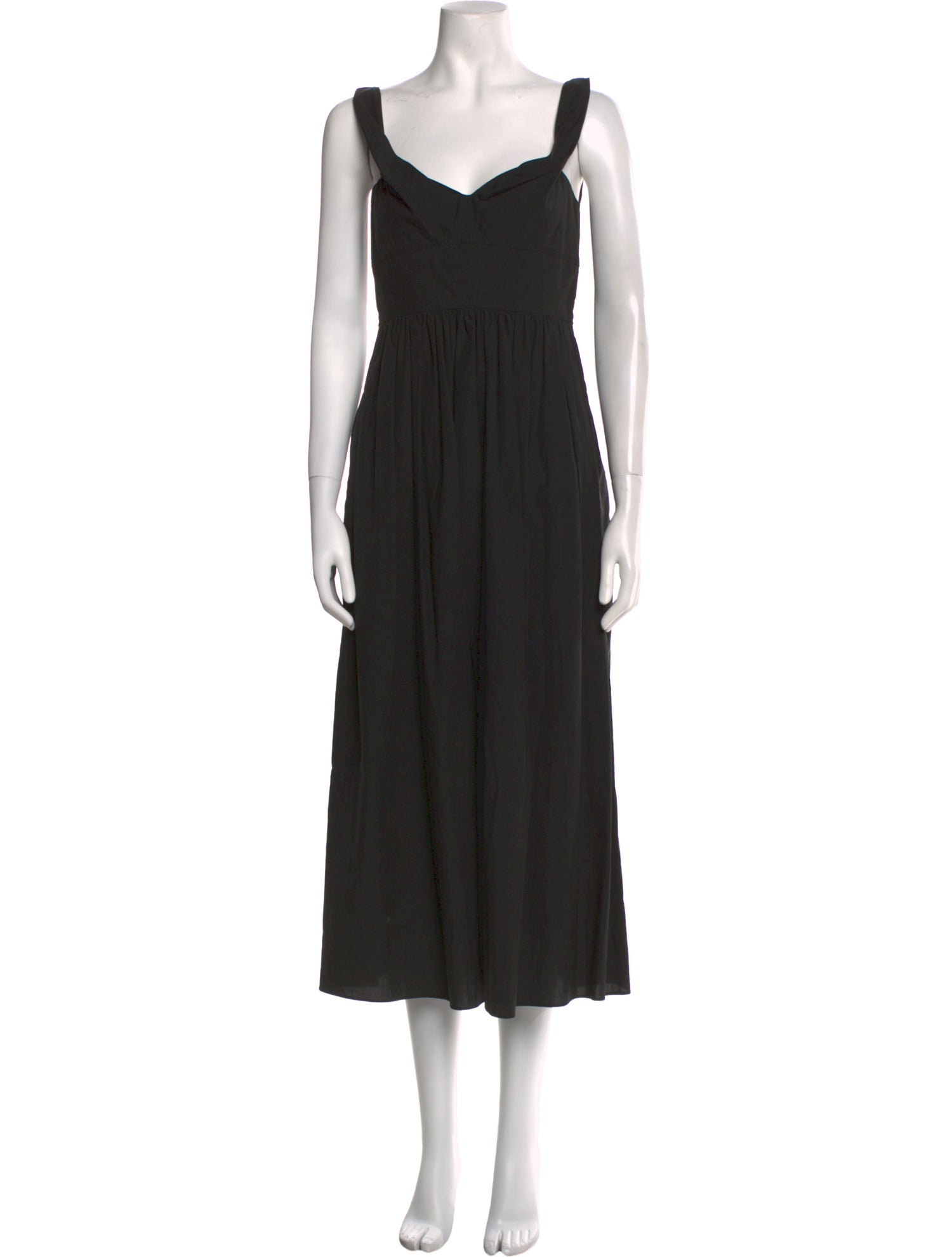 Rebecca Taylor Square Neckline Long Dress