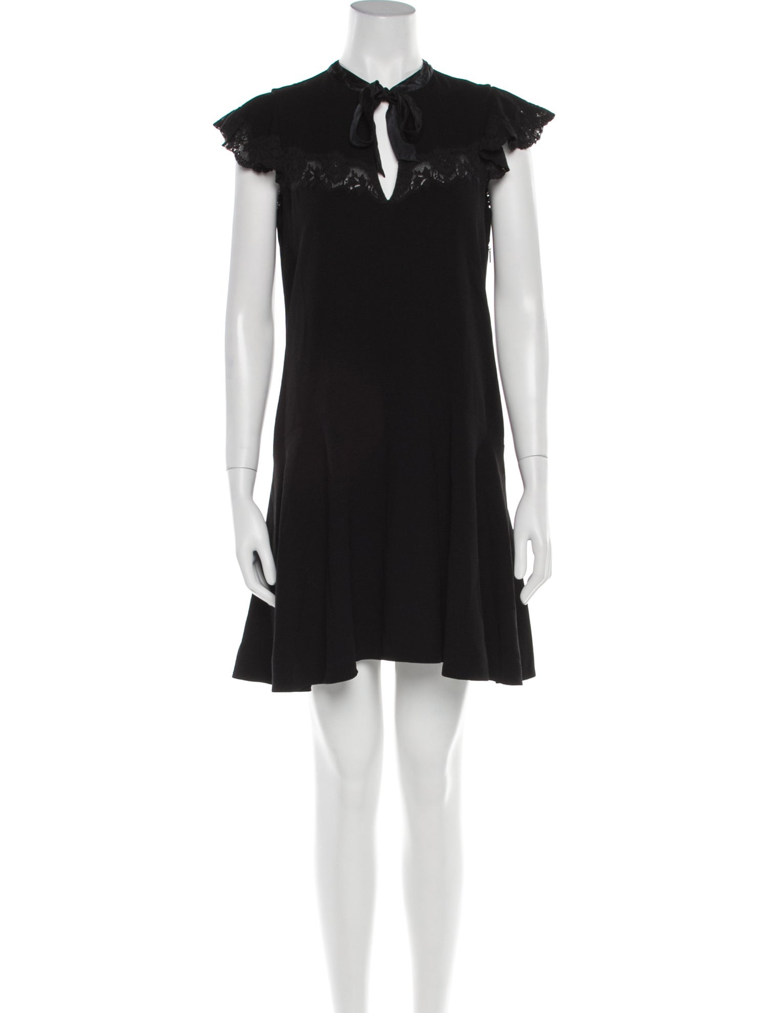 Rebecca Taylor Crew Neck Mini Dress