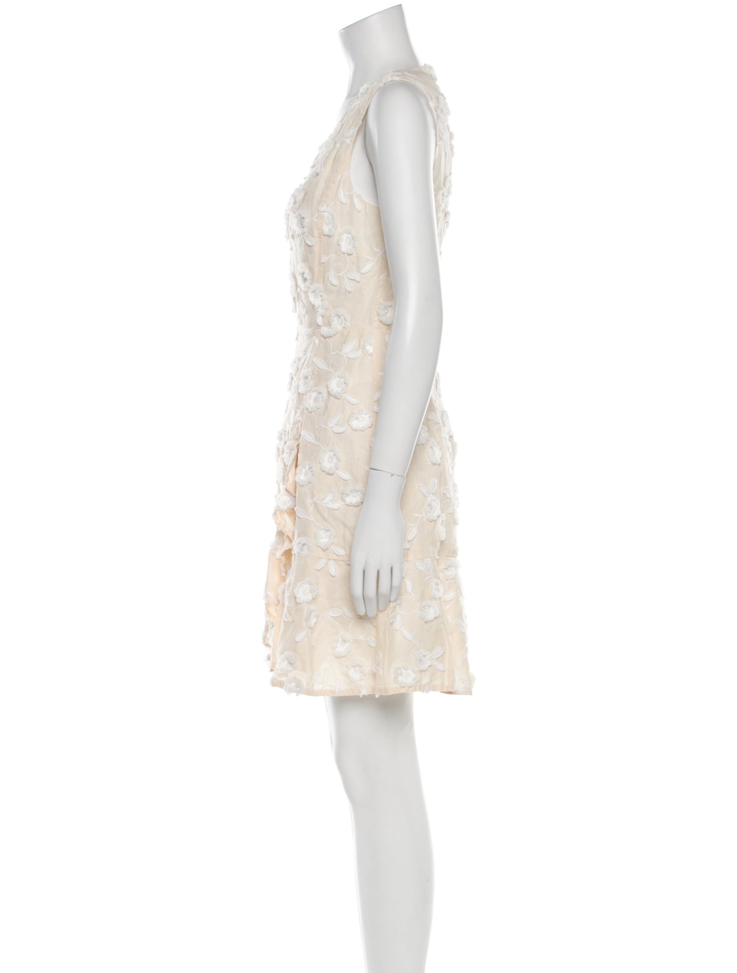 Rebecca Taylor Linen Mini Dress