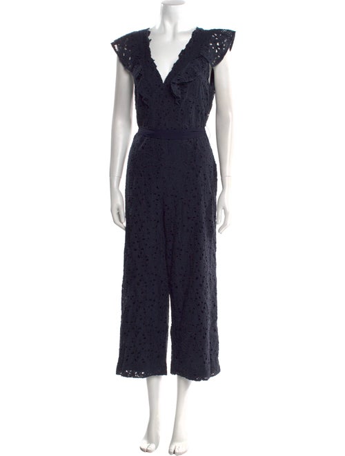 Rebecca Taylor V-Neck Jumpsuit