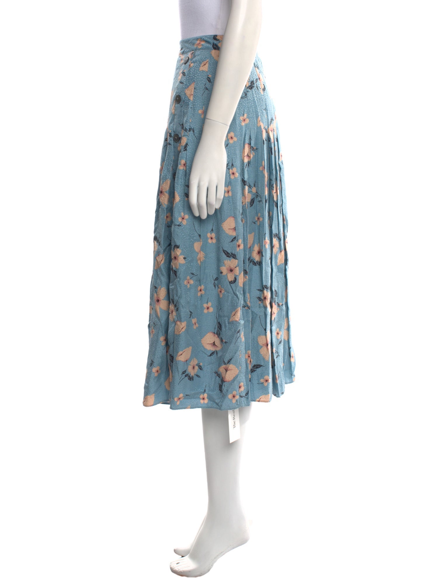 Rebecca Taylor Silk Midi Length Skirt