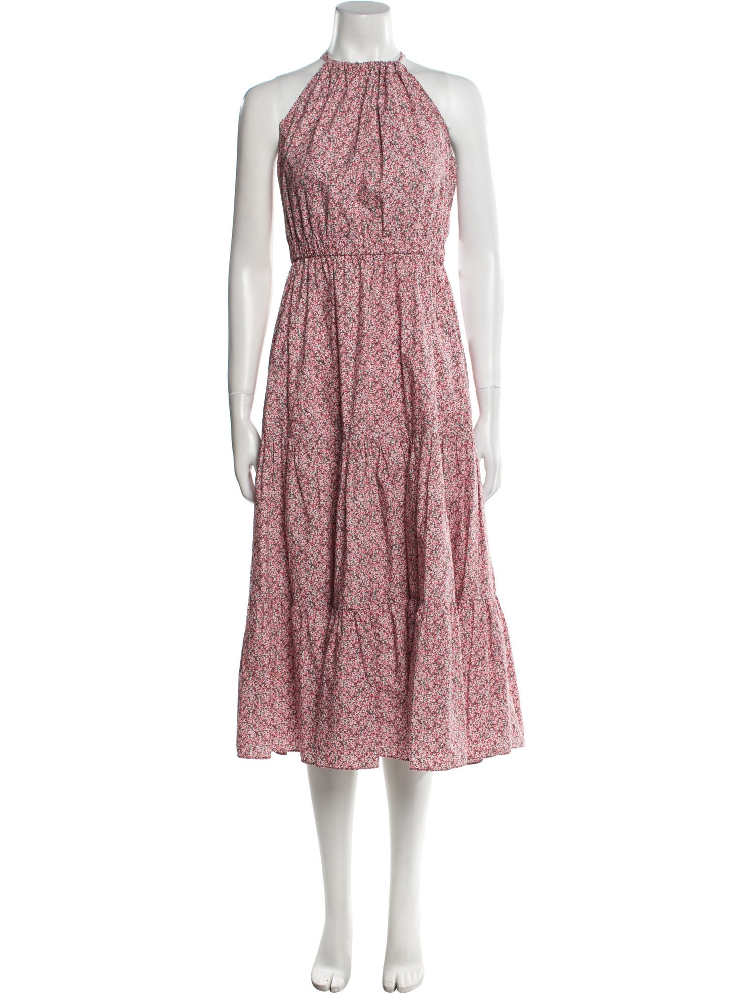 Rebecca Taylor Floral Print Long Dress