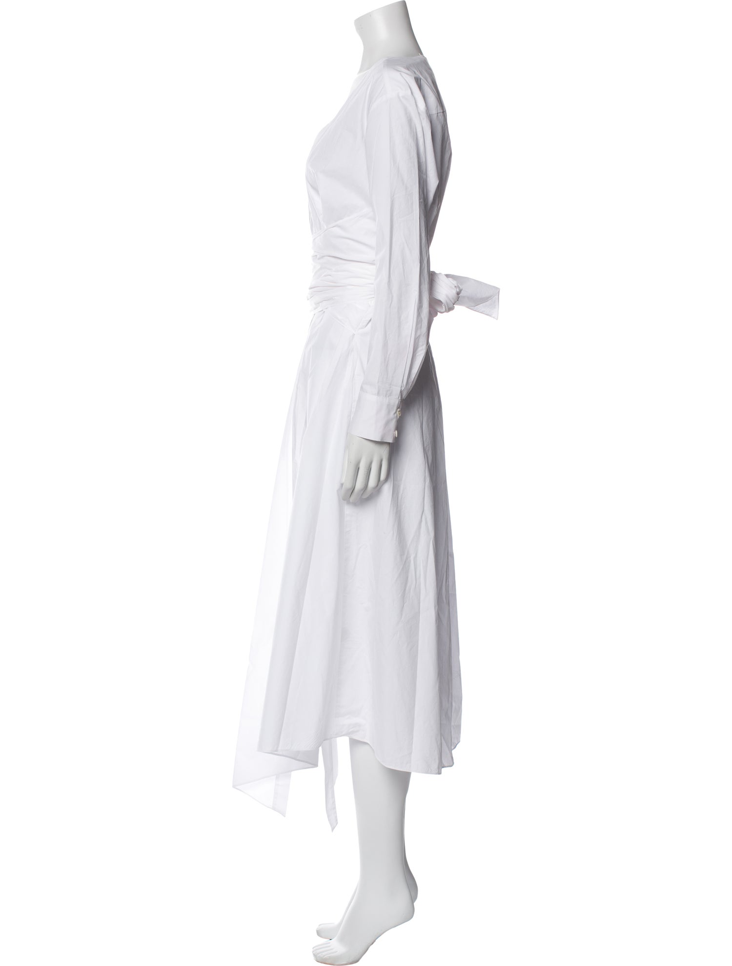 Rebecca Taylor V-Neck Midi Length Dress